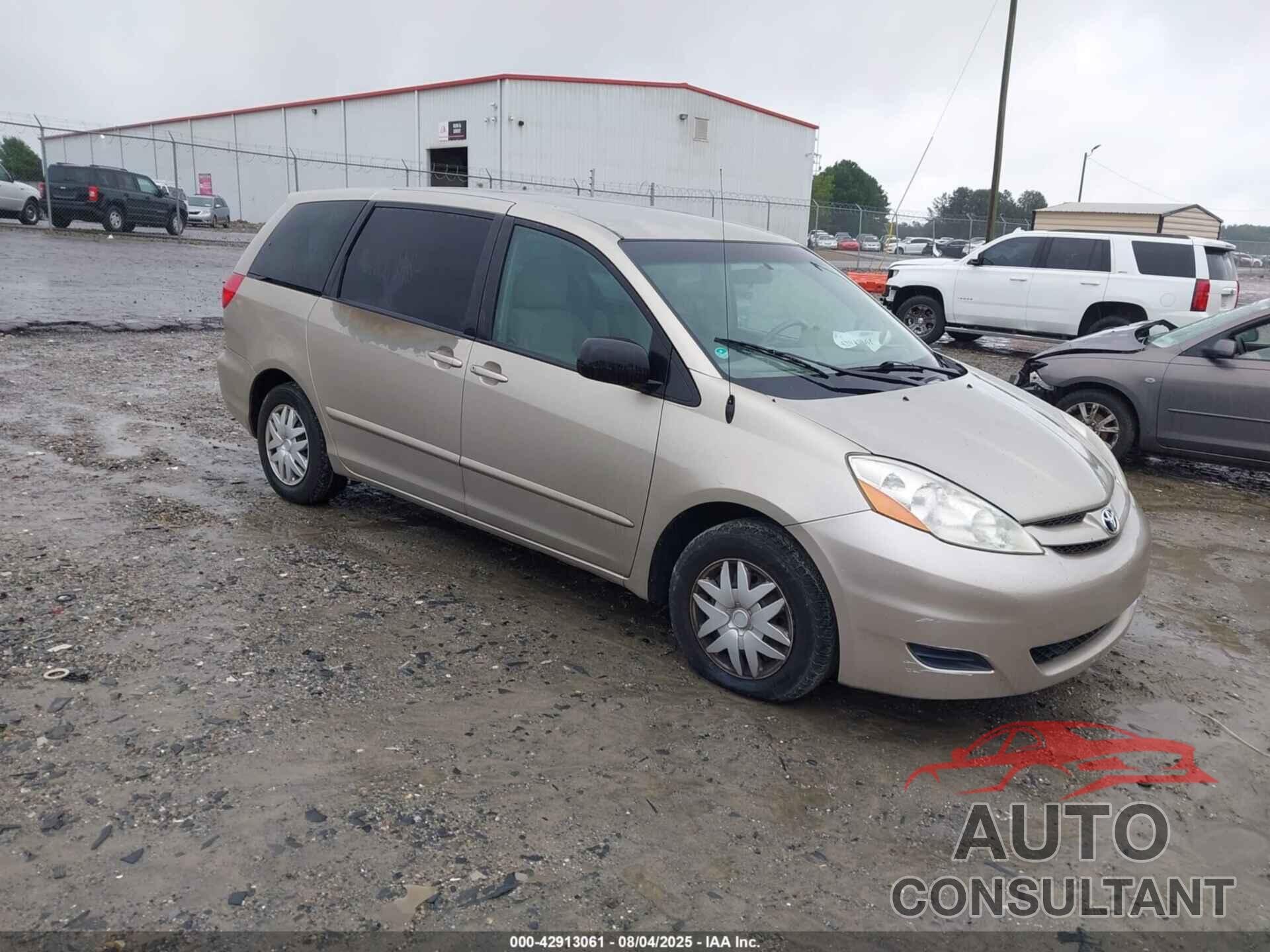 TOYOTA SIENNA 2009 - 5TDZK23C09S247130