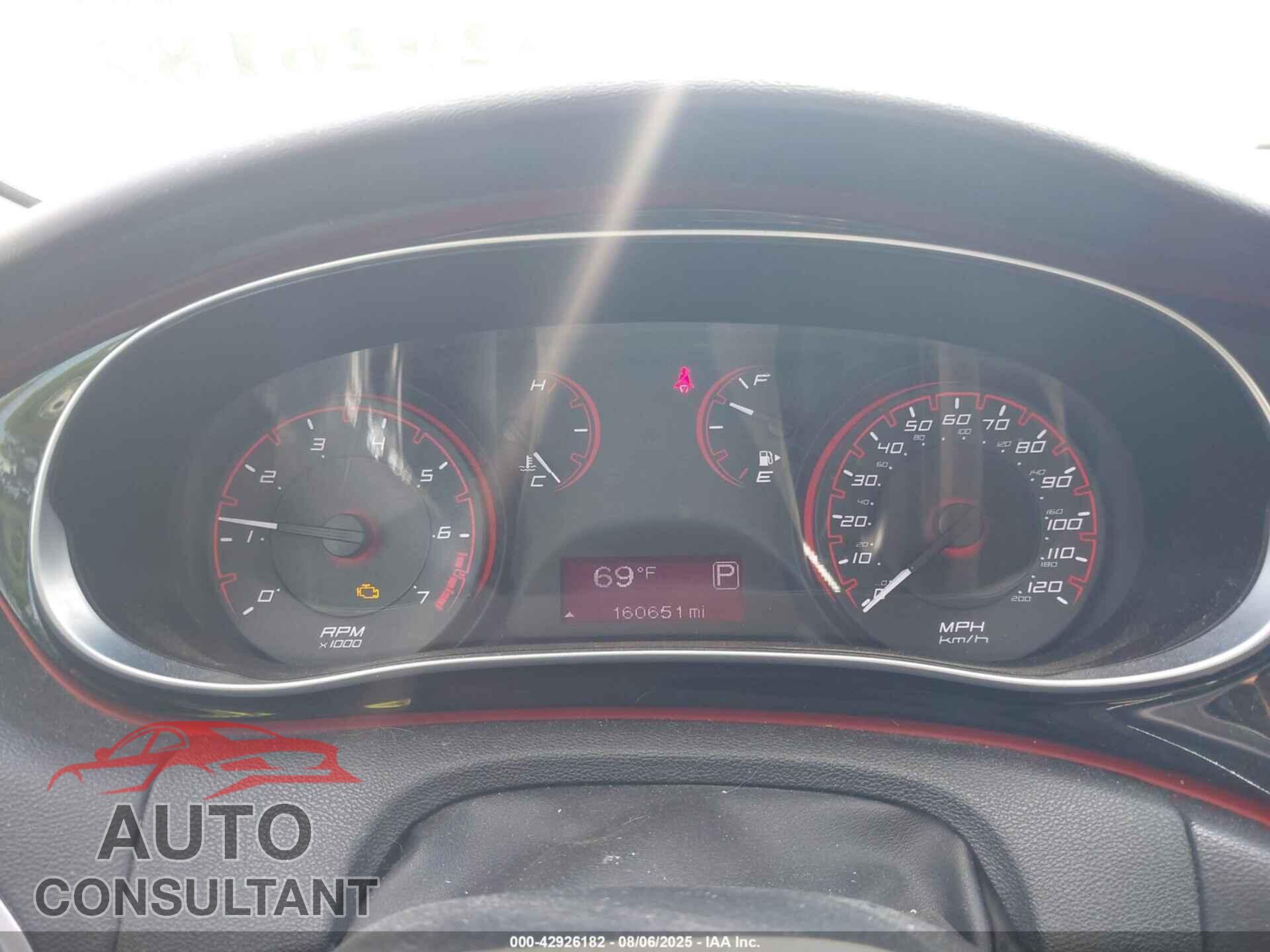 DODGE DART 2015 - 1C3CDFBB9FD276847