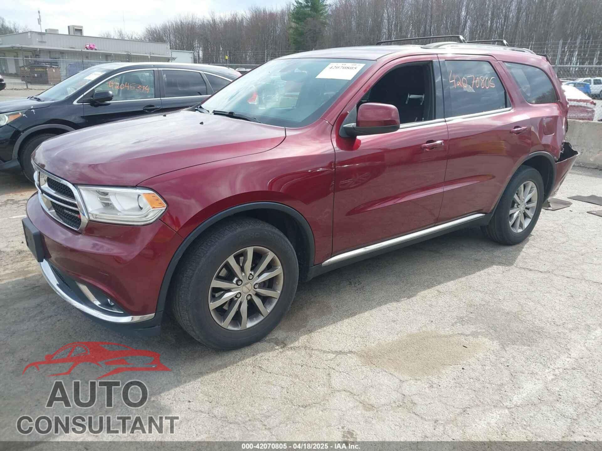 DODGE DURANGO 2018 - 1C4RDJAG2JC431680