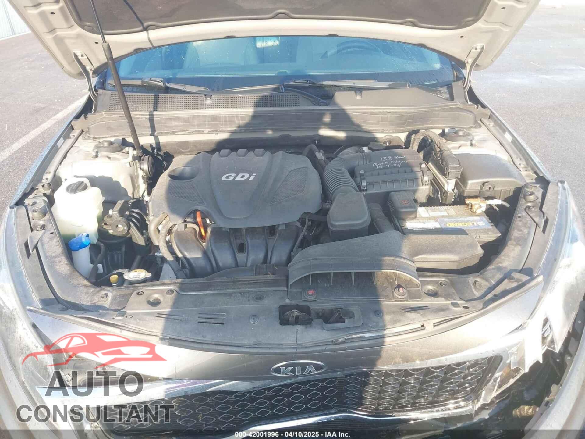 KIA OPTIMA 2013 - 5XXGN4A77DG101902