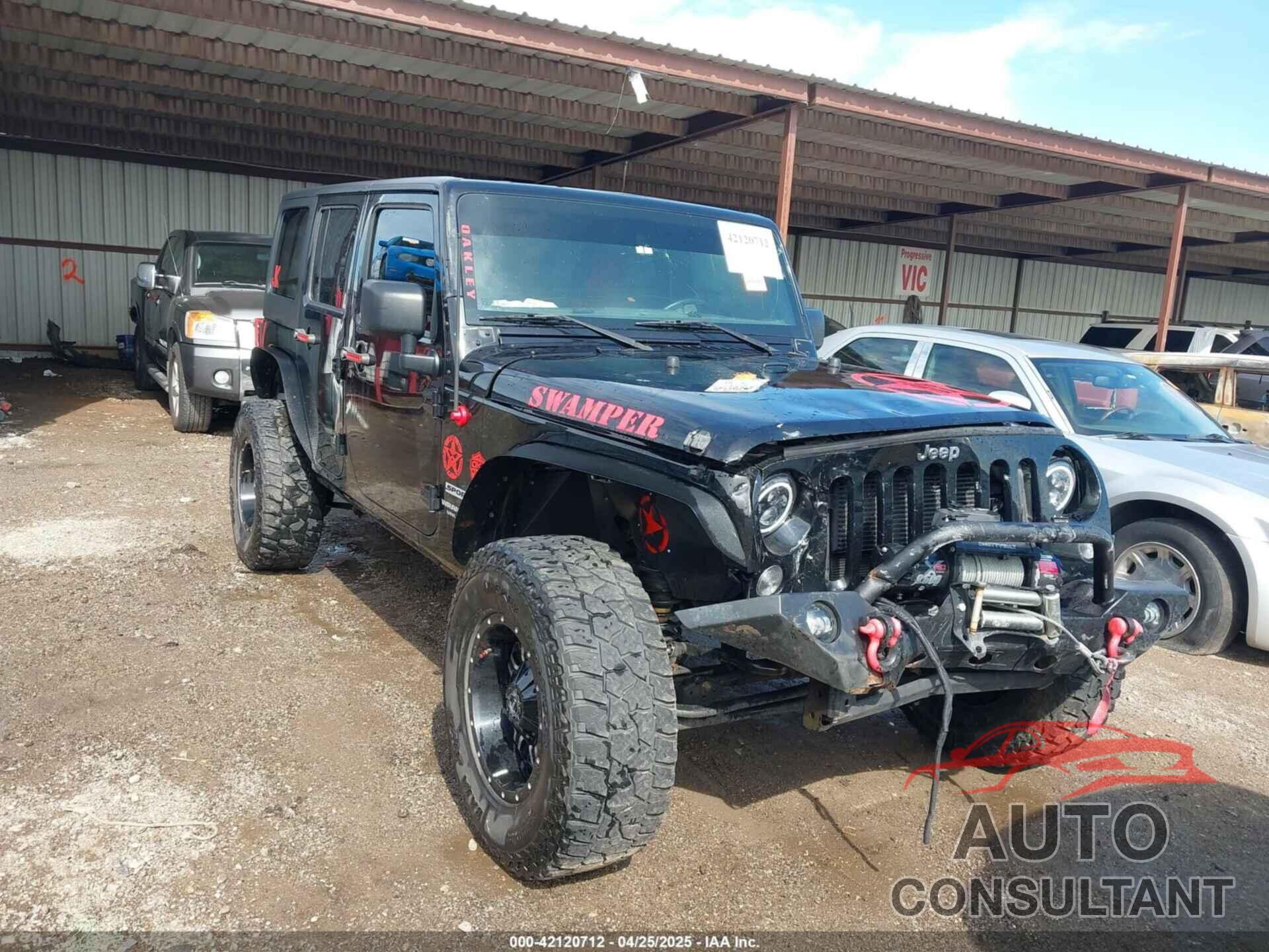 JEEP WRANGLER UNLIMITED 2016 - 1C4BJWDG4GL161282