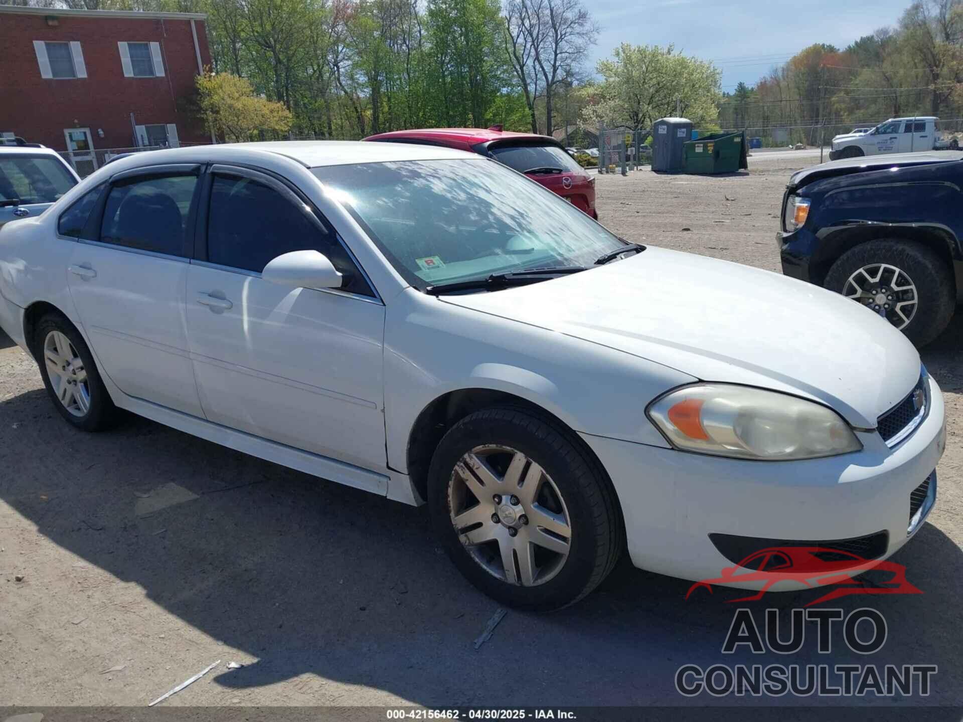 CHEVROLET IMPALA 2013 - 2G1WG5E31D1159473