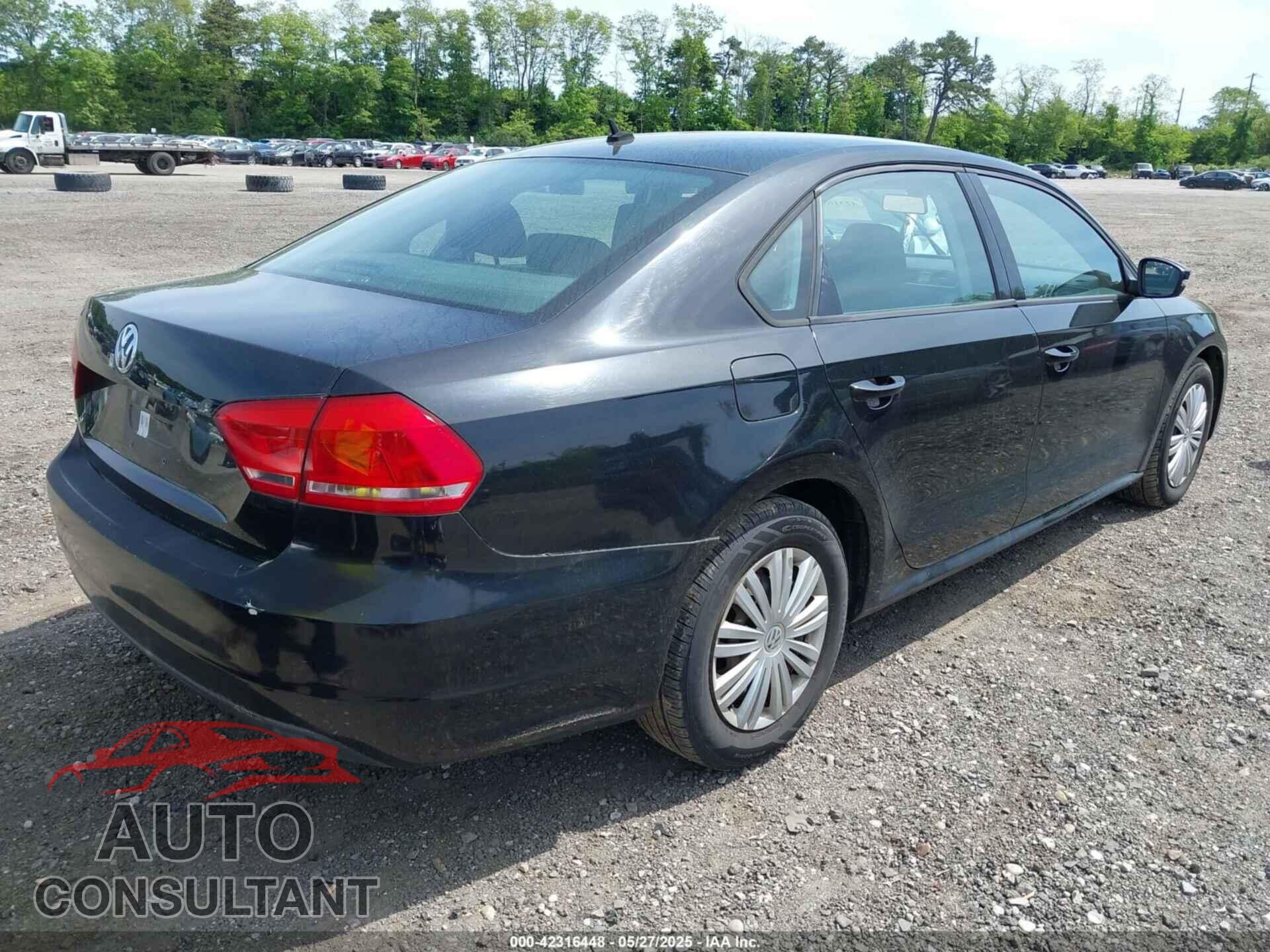 VOLKSWAGEN PASSAT 2014 - 1VWAP7A3XEC008370