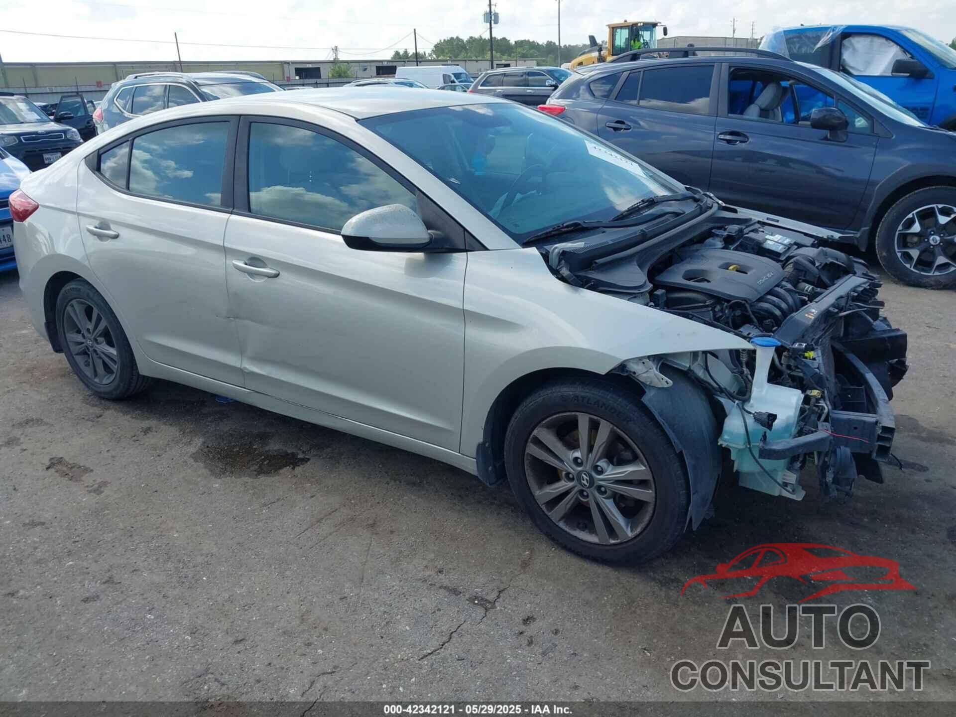 HYUNDAI ELANTRA 2017 - 5NPD84LF6HH190970