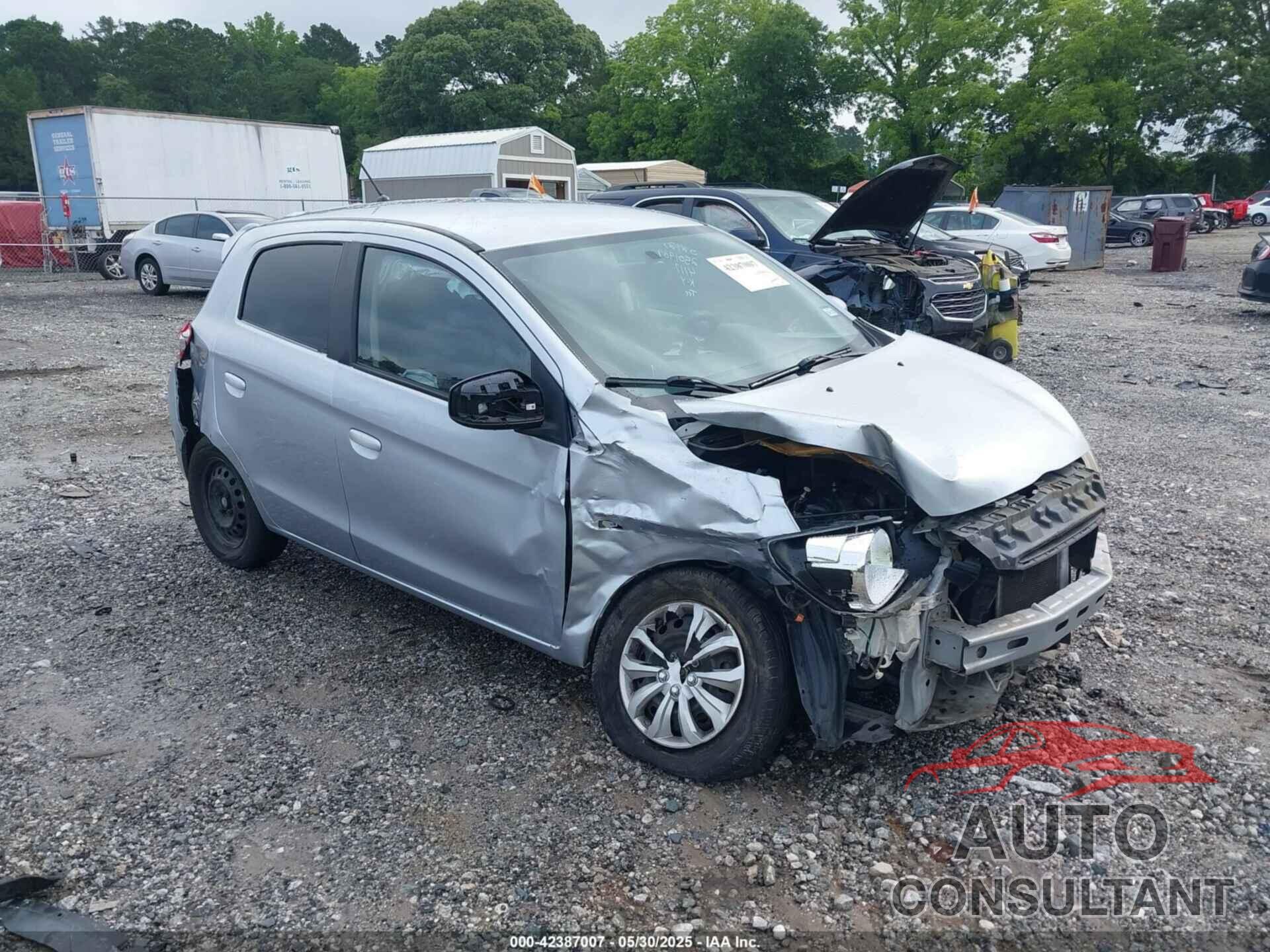 MITSUBISHI MIRAGE 2015 - ML32A3HJ0FH034117