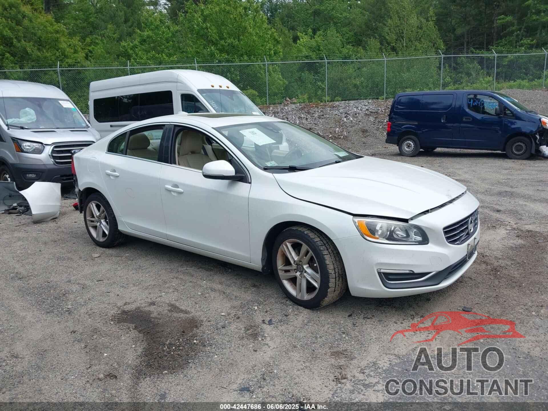 VOLVO S60 2014 - YV1612FS6E2273932
