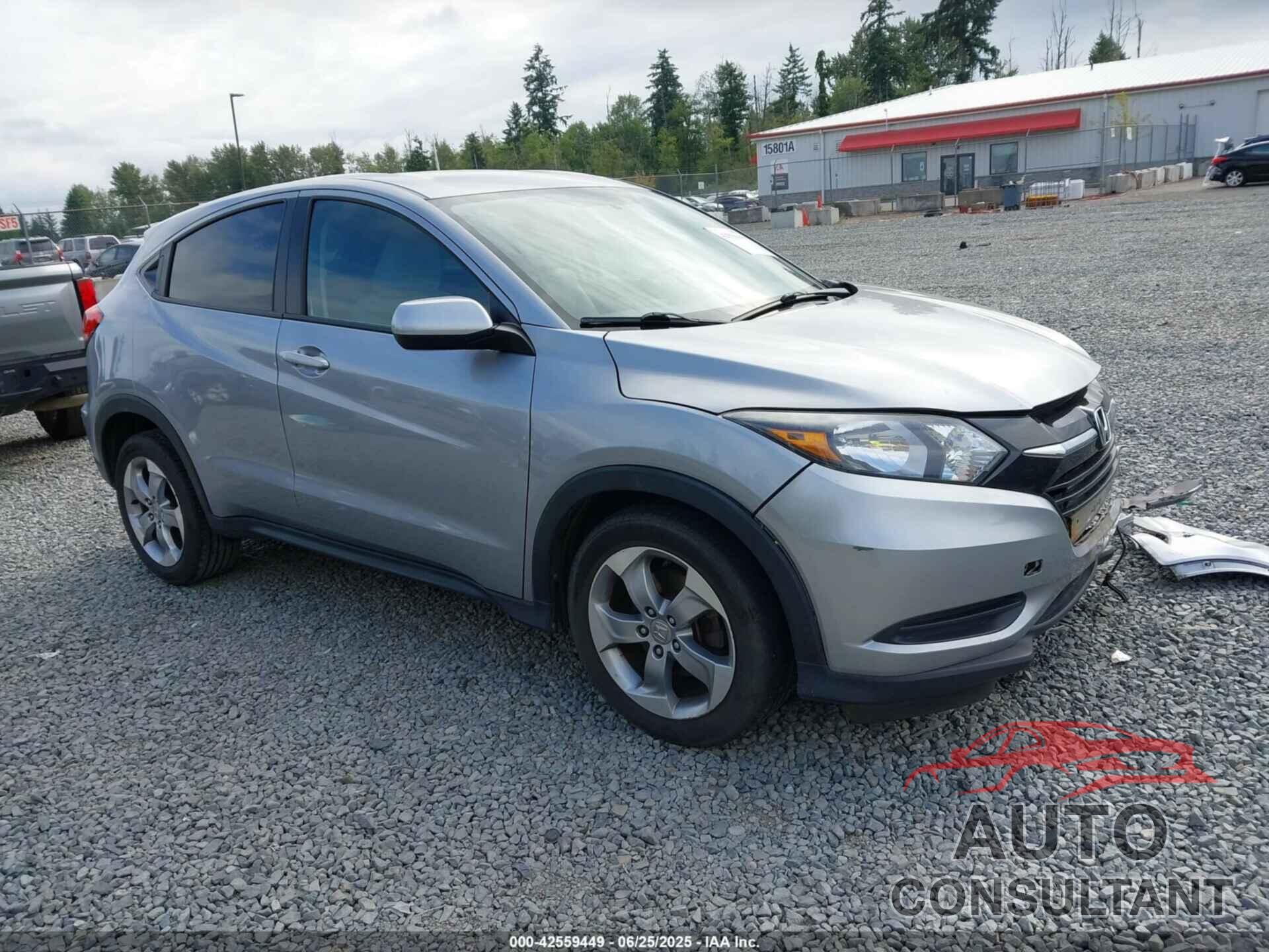 HONDA HR-V 2017 - 3CZRU5H31HM708560
