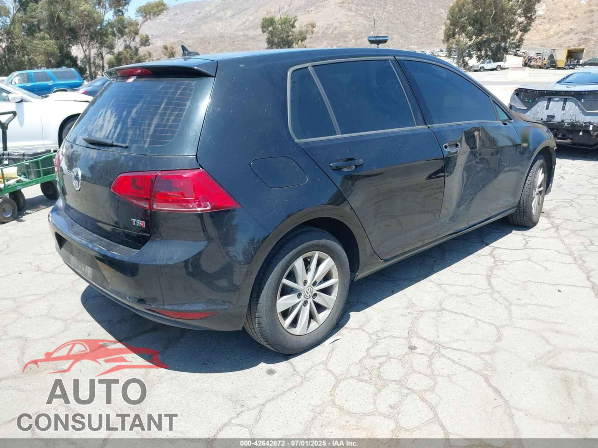 VOLKSWAGEN GOLF 2017 - 3VW217AU3HM050770