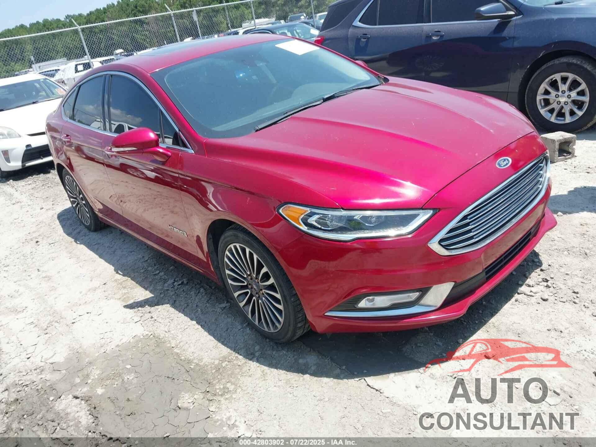 FORD FUSION HYBRID 2017 - 3FA6P0RU4HR121837
