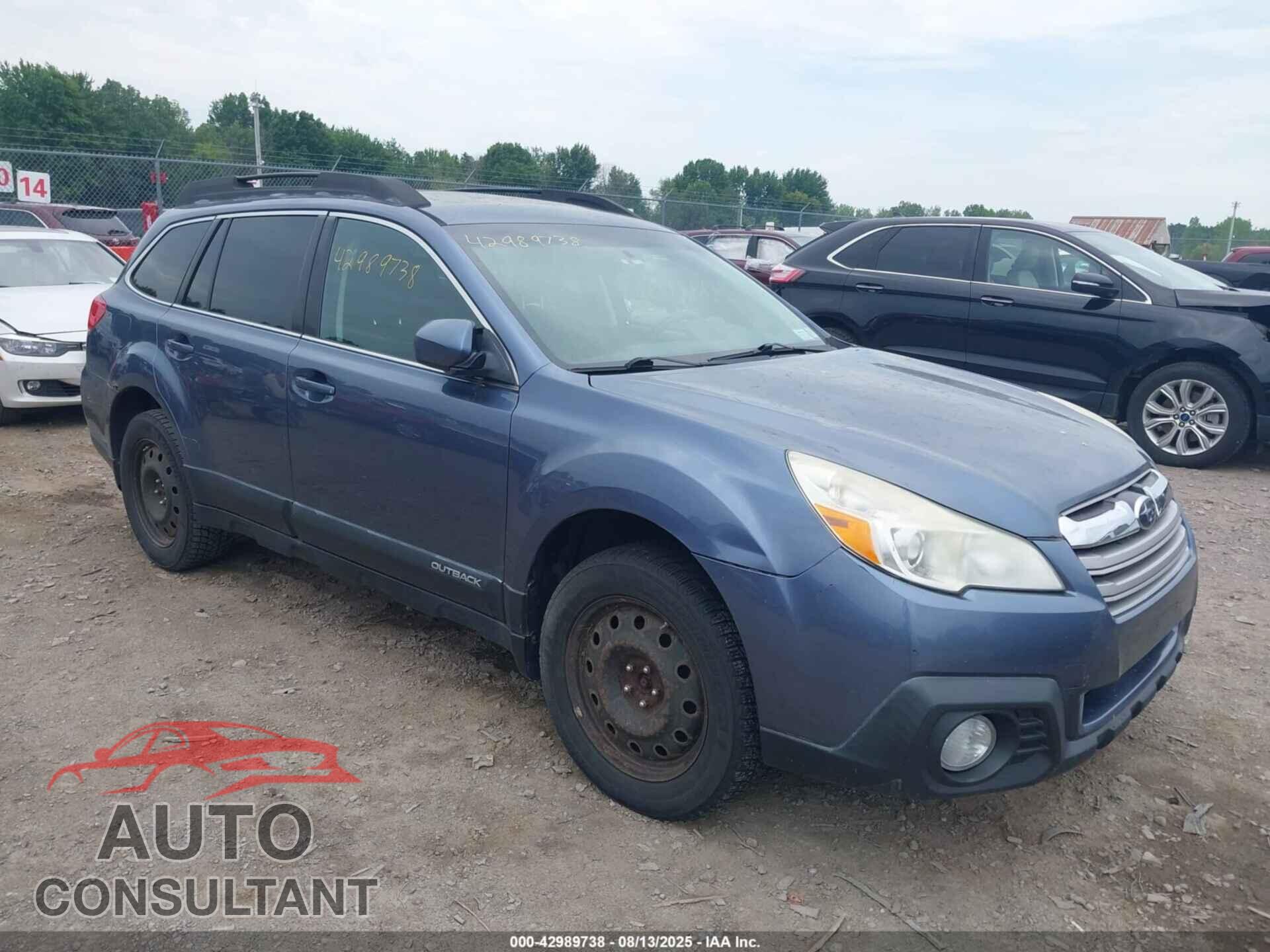 SUBARU OUTBACK 2014 - 4S4BRBDC8E3319310