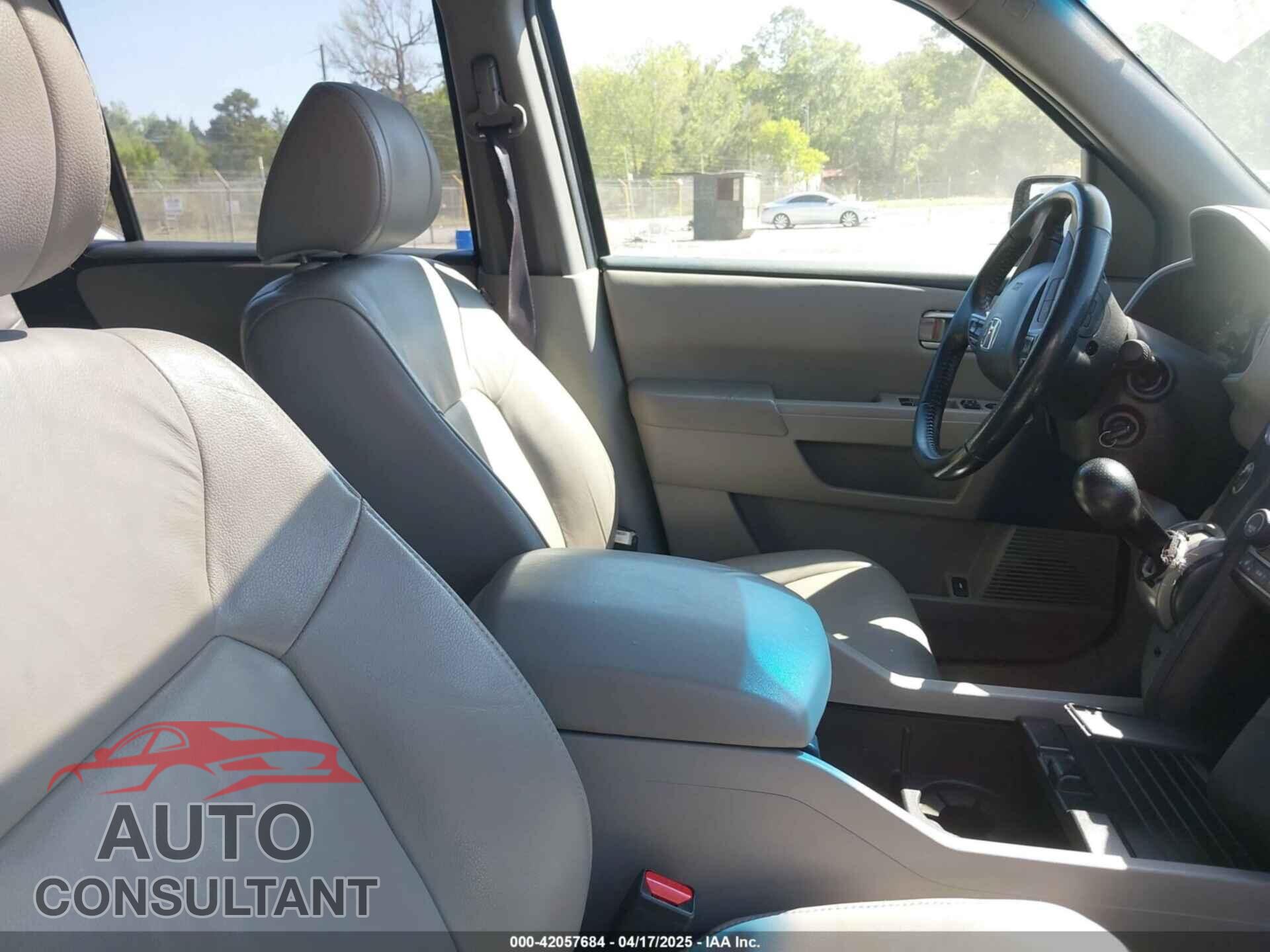 HONDA PILOT 2012 - 5FNYF4H54CB081776