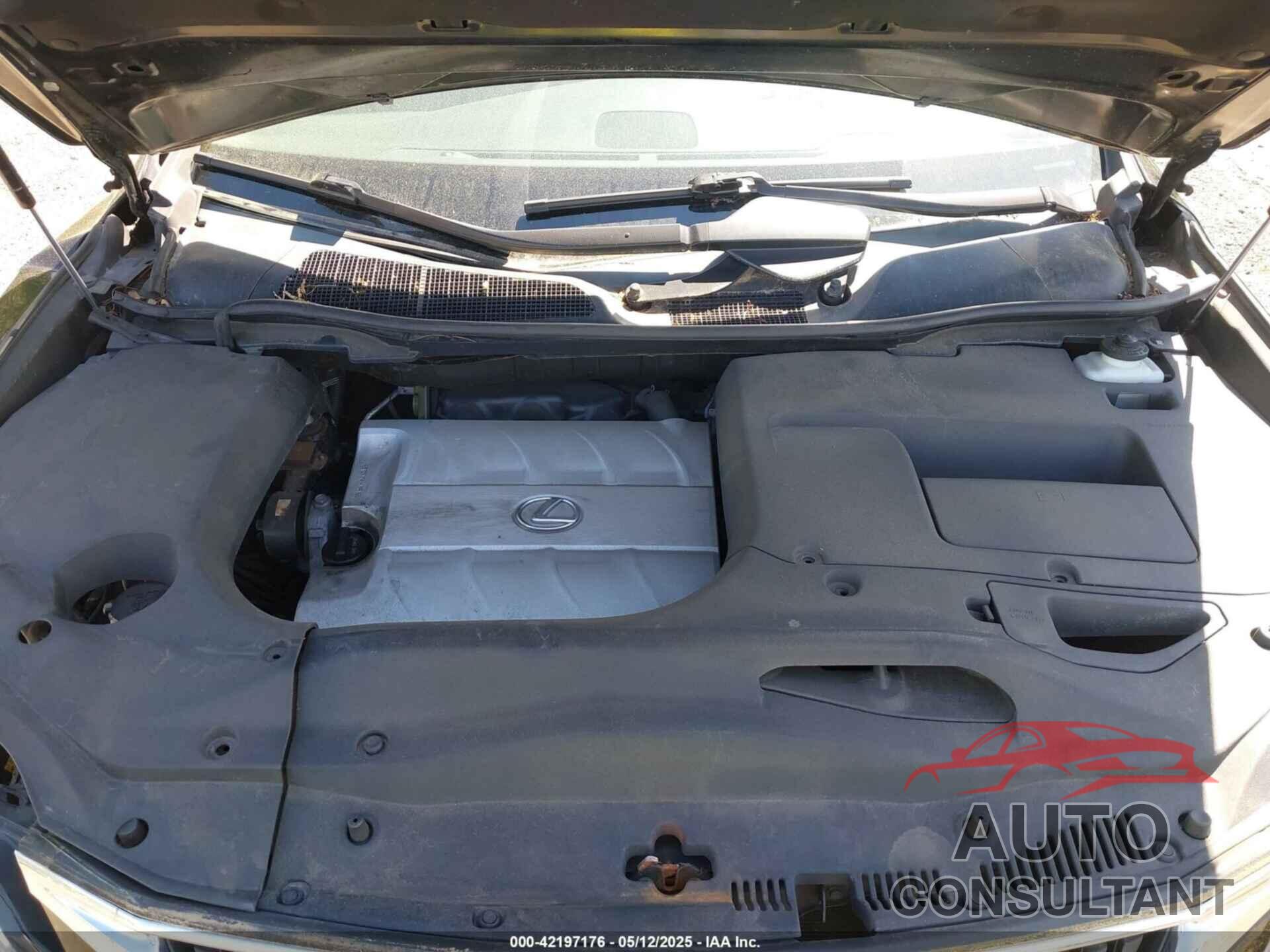 LEXUS RX 350 2012 - 2T2BK1BAXCC149004