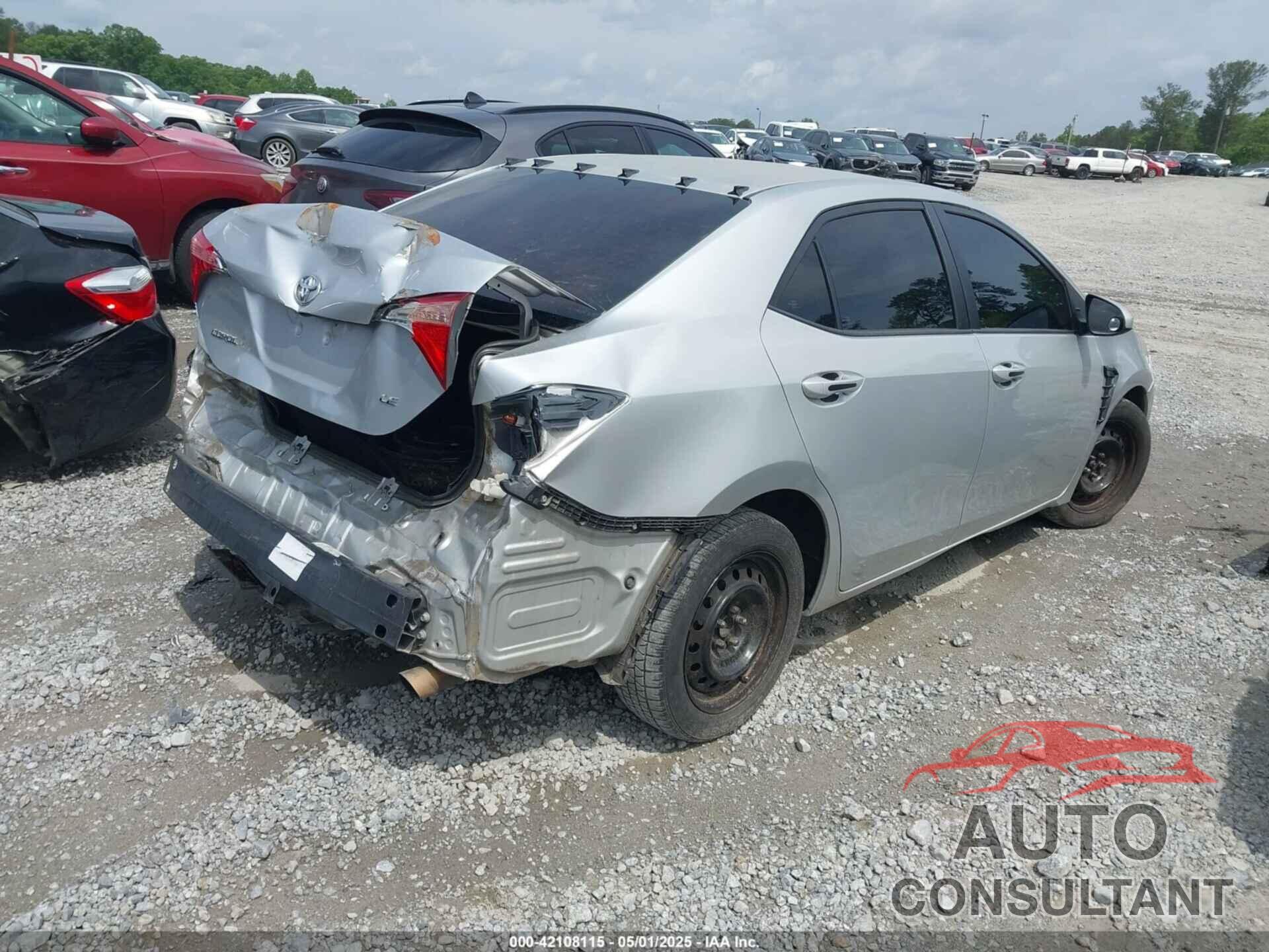 TOYOTA COROLLA 2019 - 5YFBURHE9KP886488