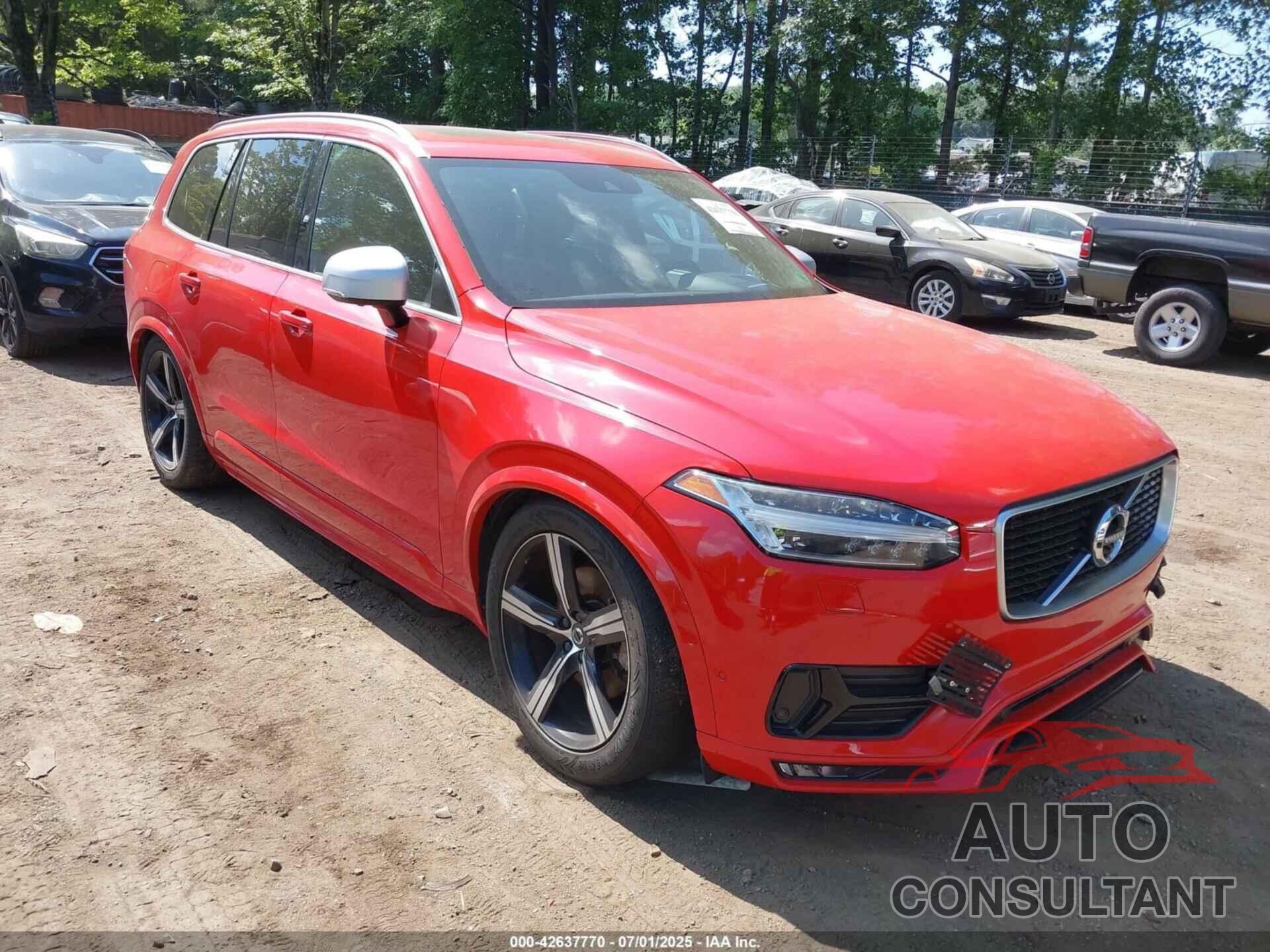 VOLVO XC90 2016 - YV4A22PM8G1058118