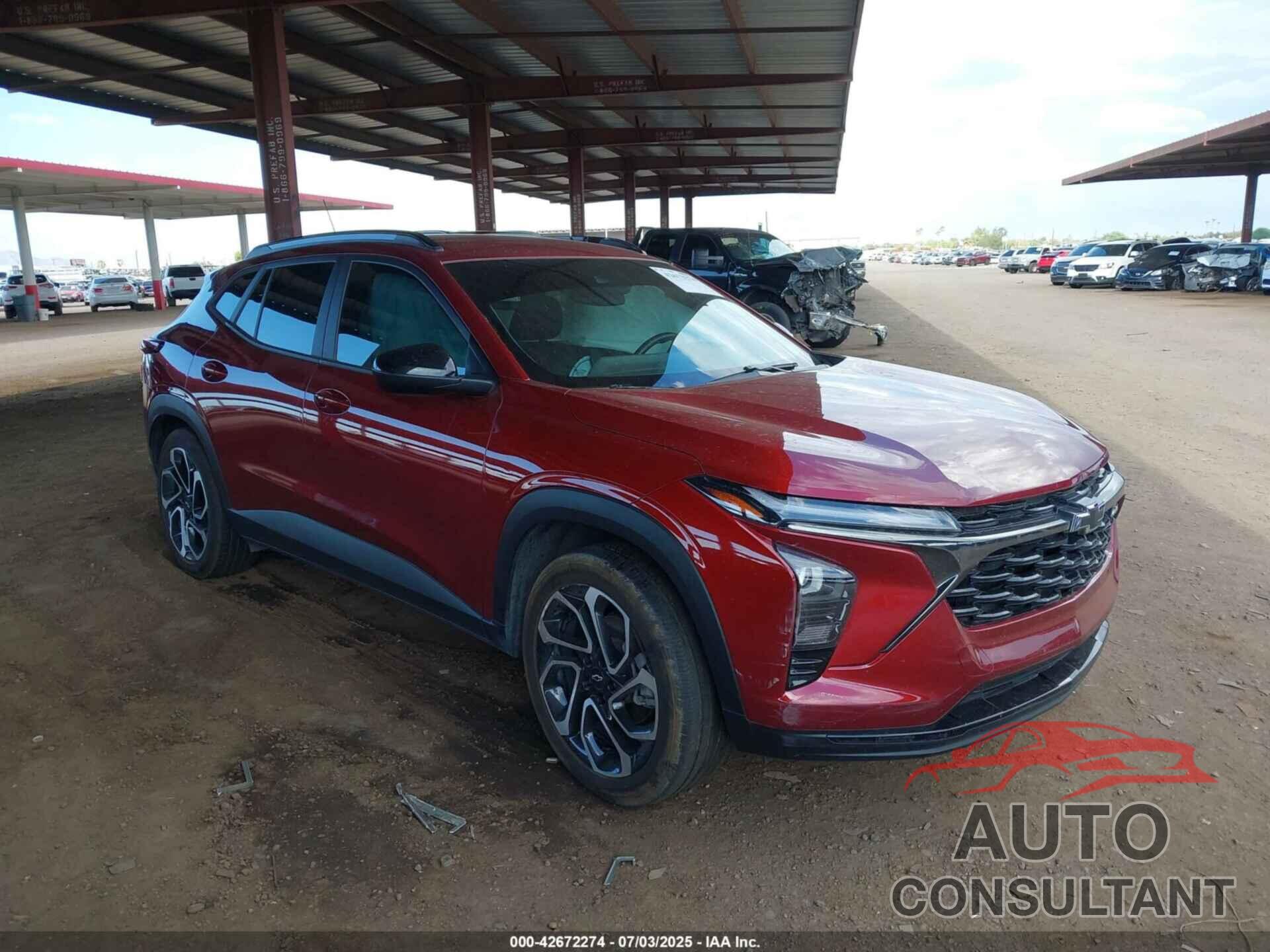 CHEVROLET TRAX 2024 - KL77LJE28RC005090