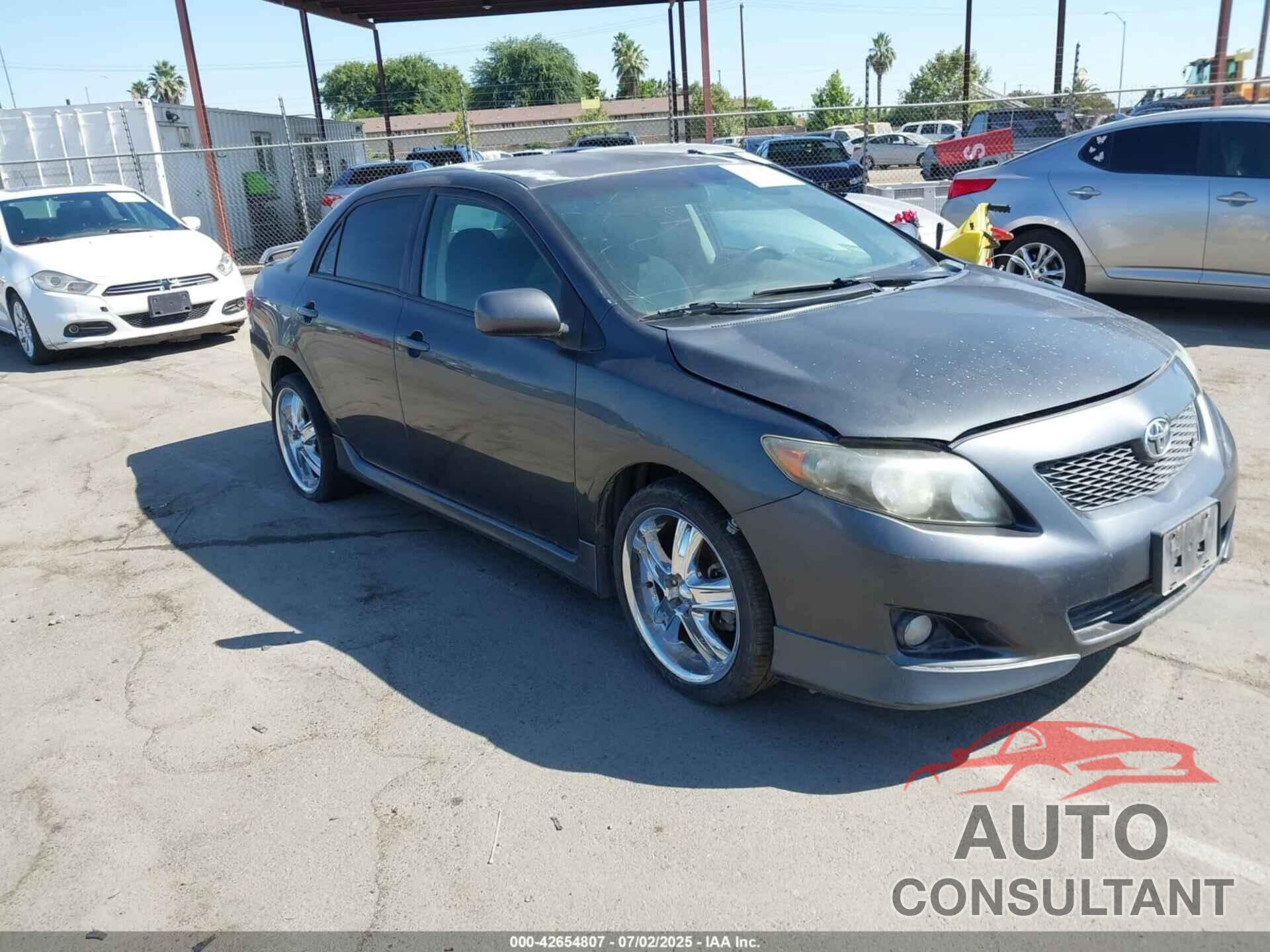 TOYOTA COROLLA 2009 - 1NXBU40E29Z018811