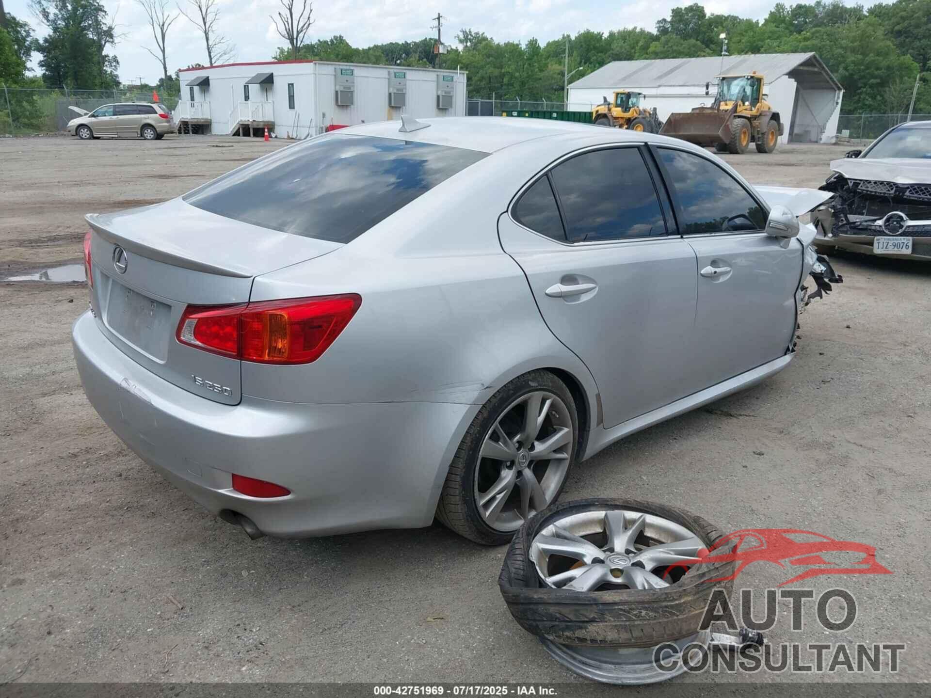 LEXUS IS 250 2010 - JTHBF5C27A5128739