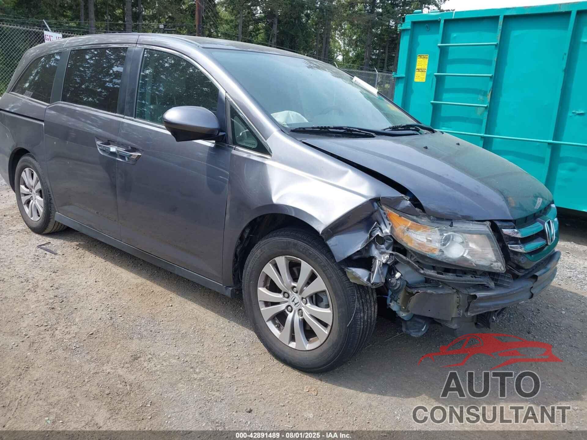 HONDA ODYSSEY 2016 - 5FNRL5H31GB145795