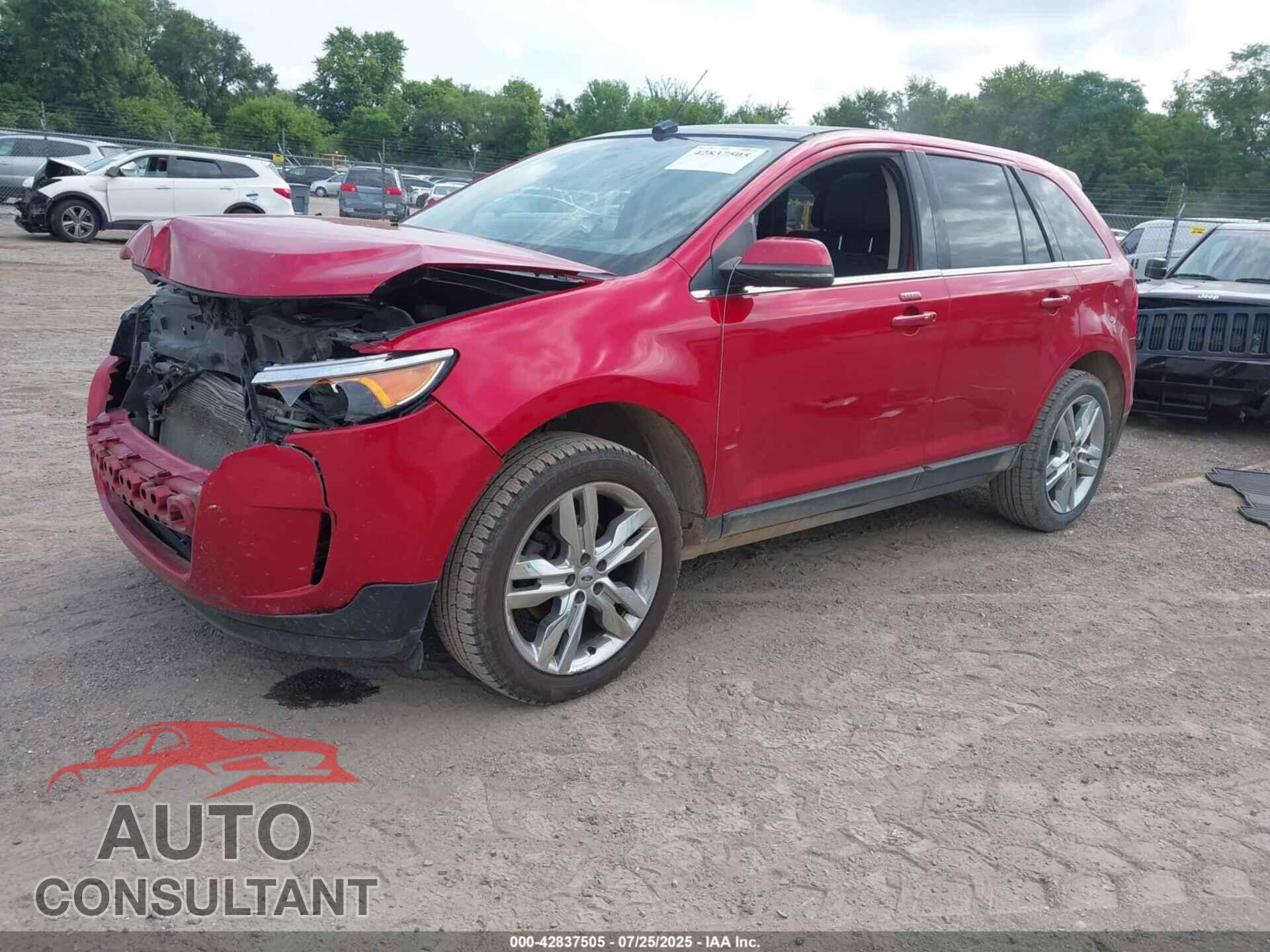 FORD EDGE 2012 - 2FMDK3KC8CBA68694