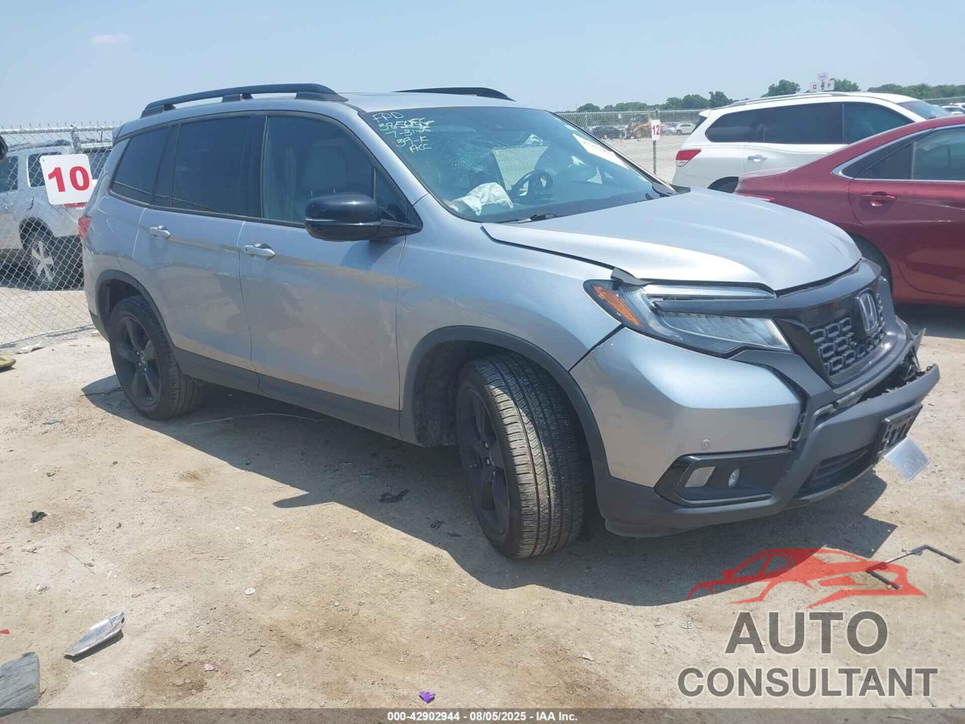 HONDA PASSPORT 2019 - 5FNYF8H02KB020985