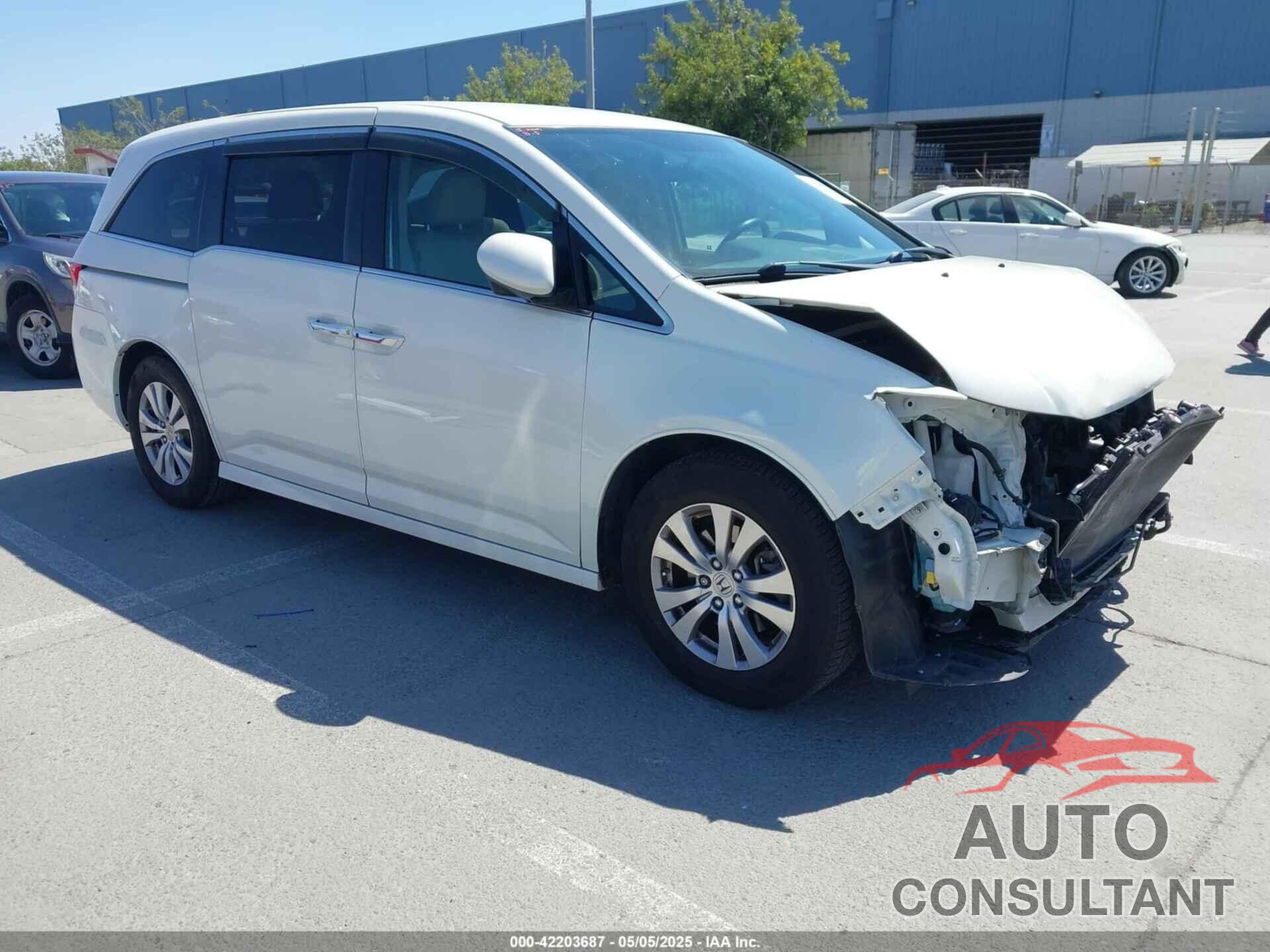 HONDA ODYSSEY 2016 - 5FNRL5H43GB168469
