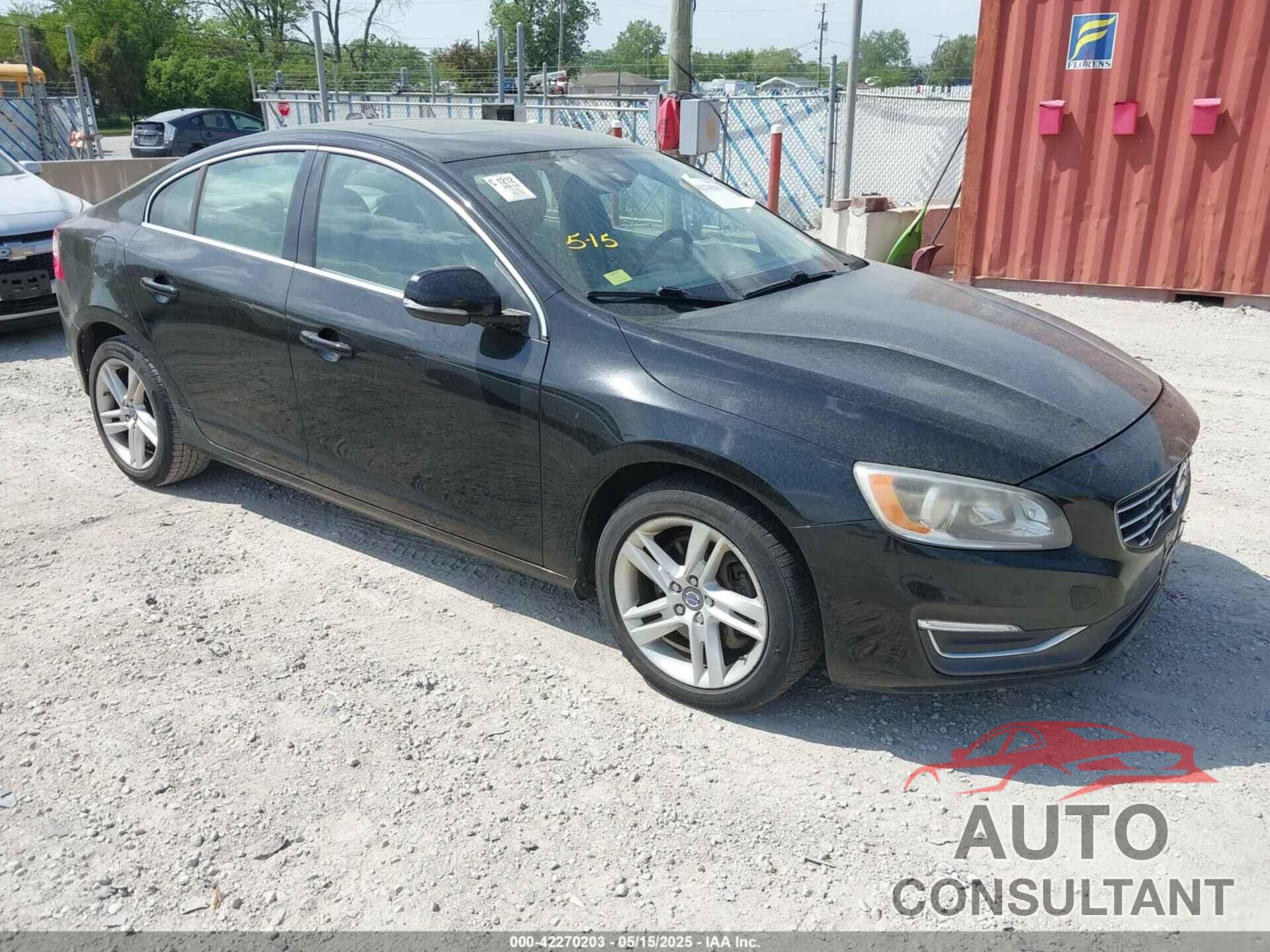 VOLVO S60 2014 - YV1612FS2E2271885