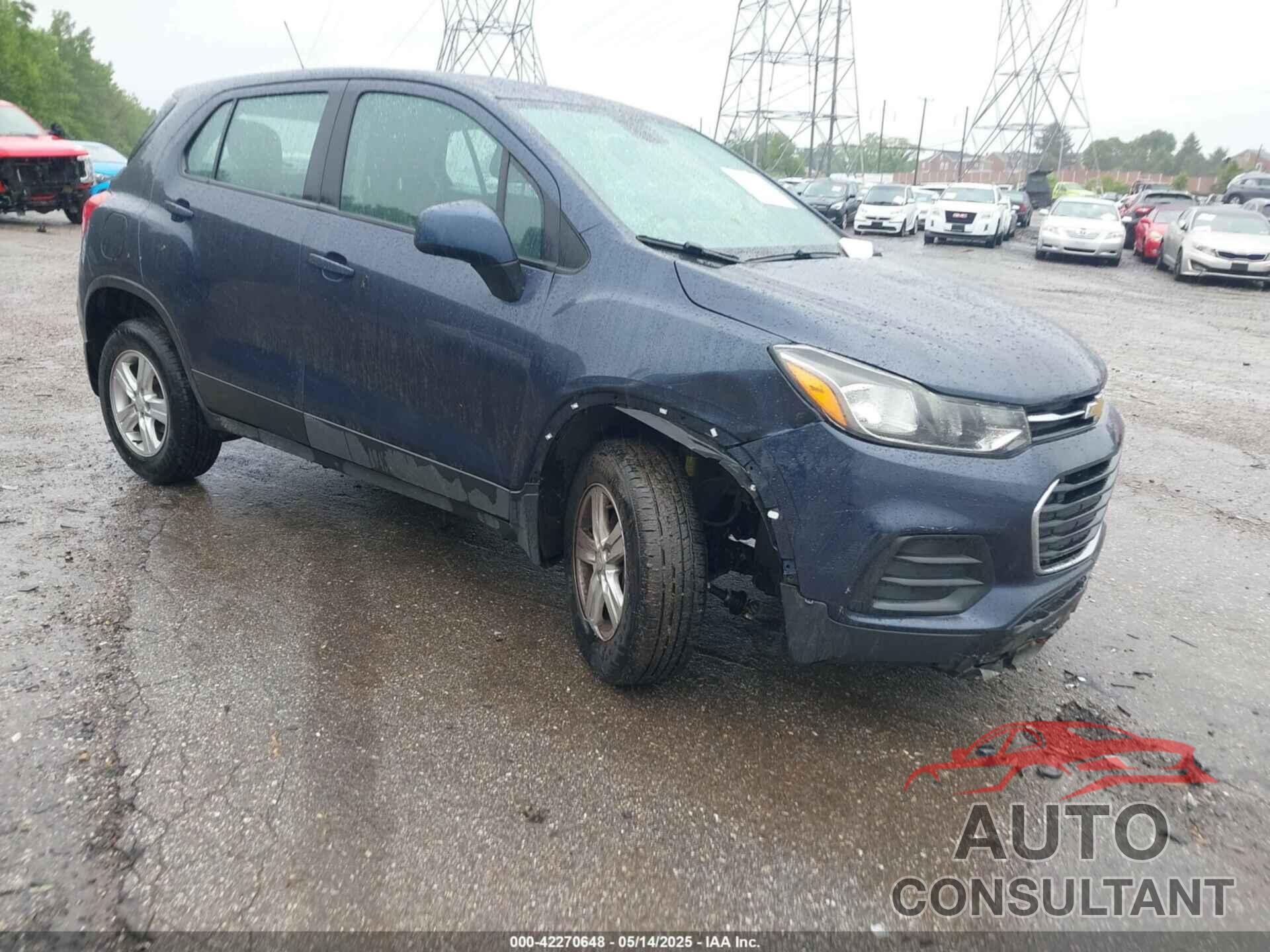 CHEVROLET TRAX 2018 - 3GNCJNSBXJL378926
