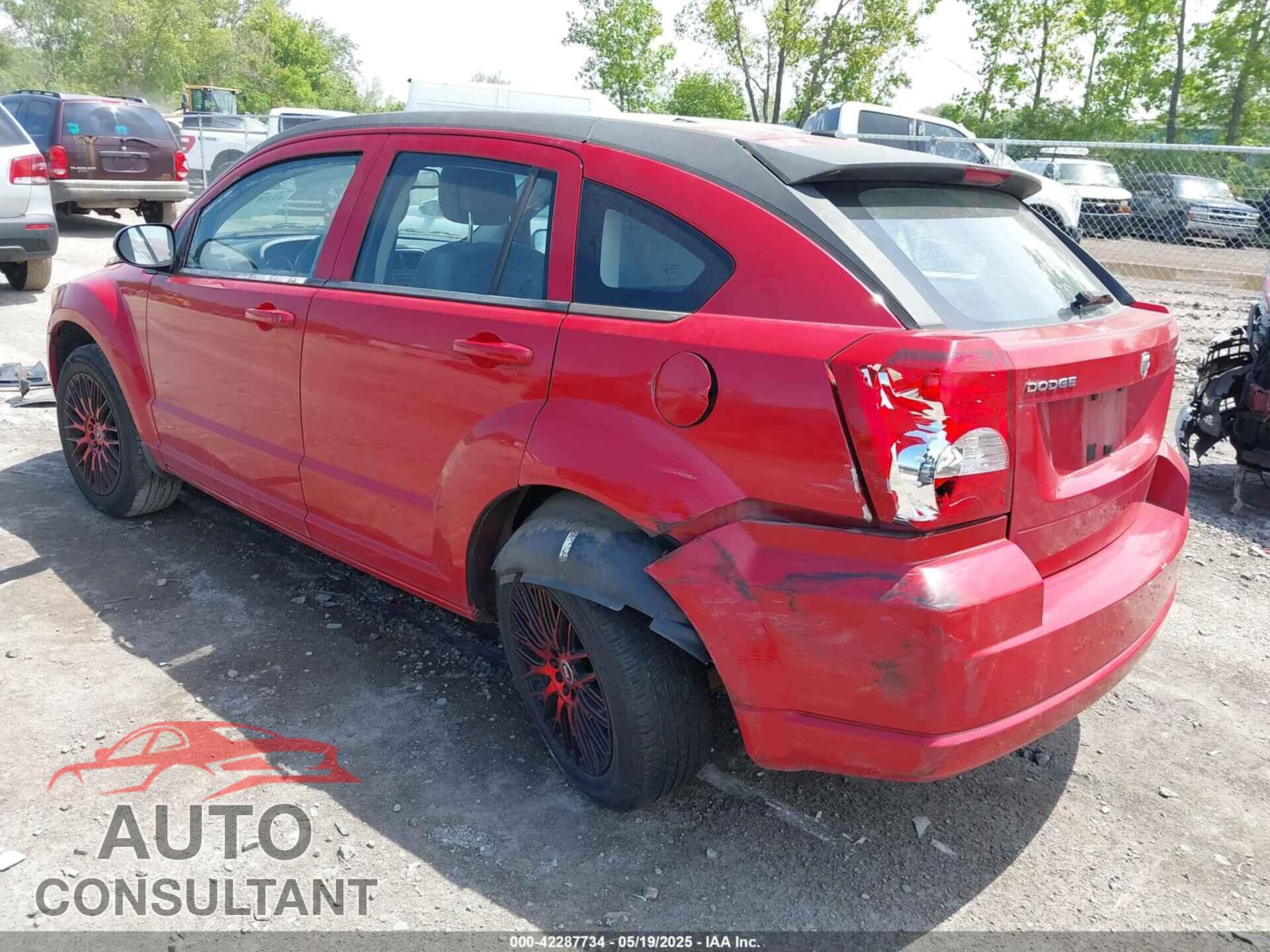 DODGE CALIBER 2012 - 1C3CDWDA9CD536924
