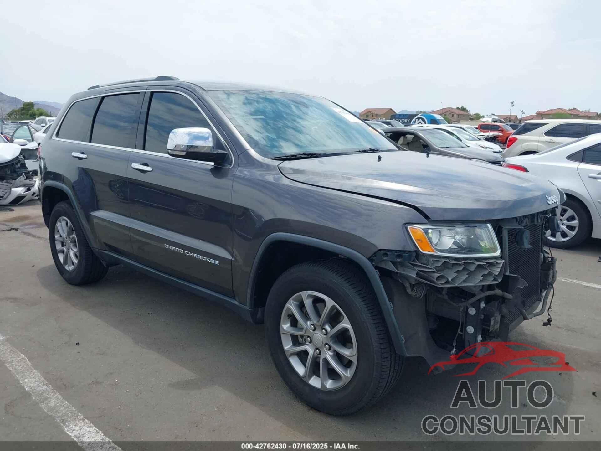 JEEP GRAND CHEROKEE 2016 - 1C4RJEBG9GC482648
