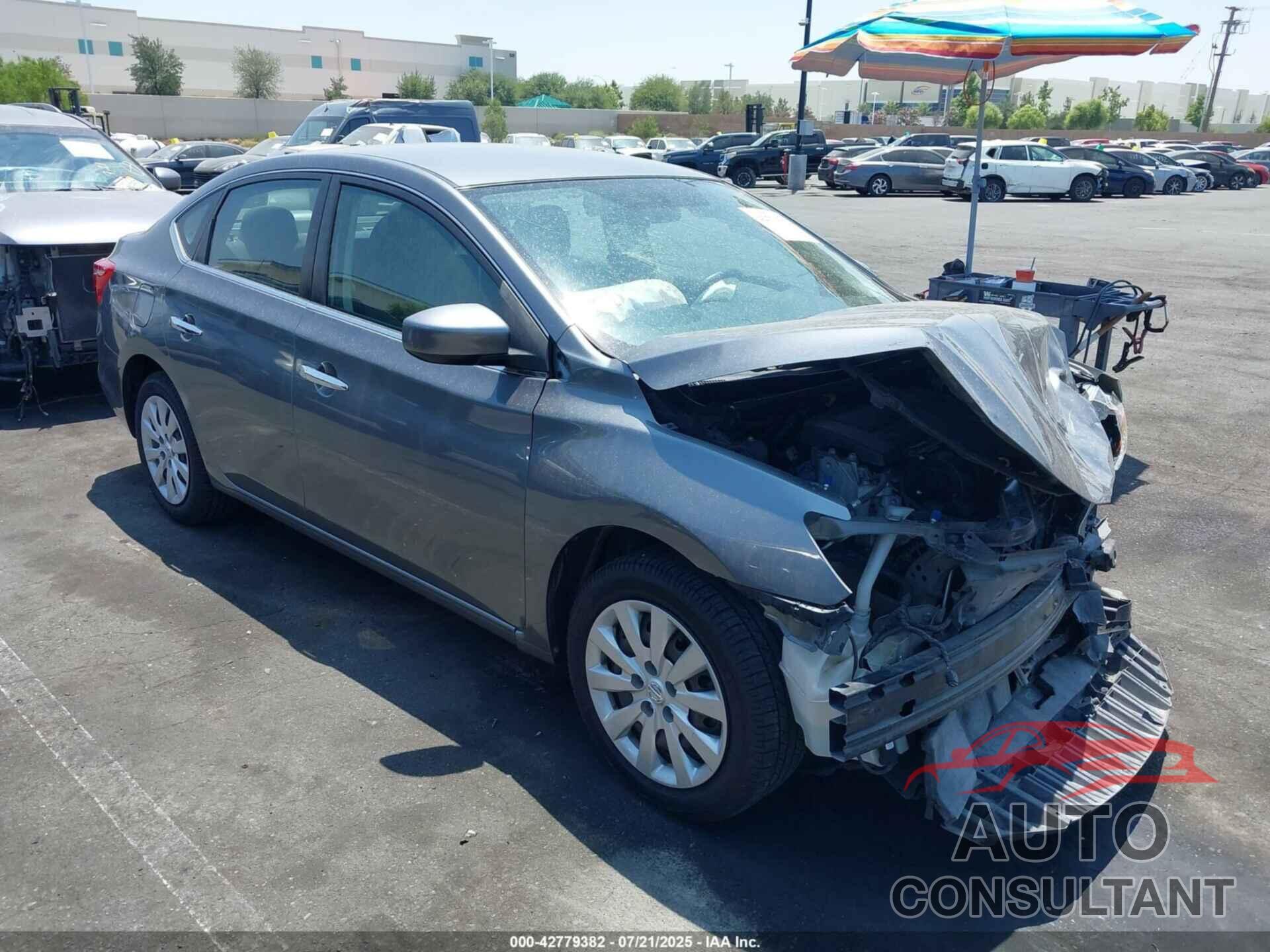 NISSAN SENTRA 2017 - 3N1AB7AP5HY284846