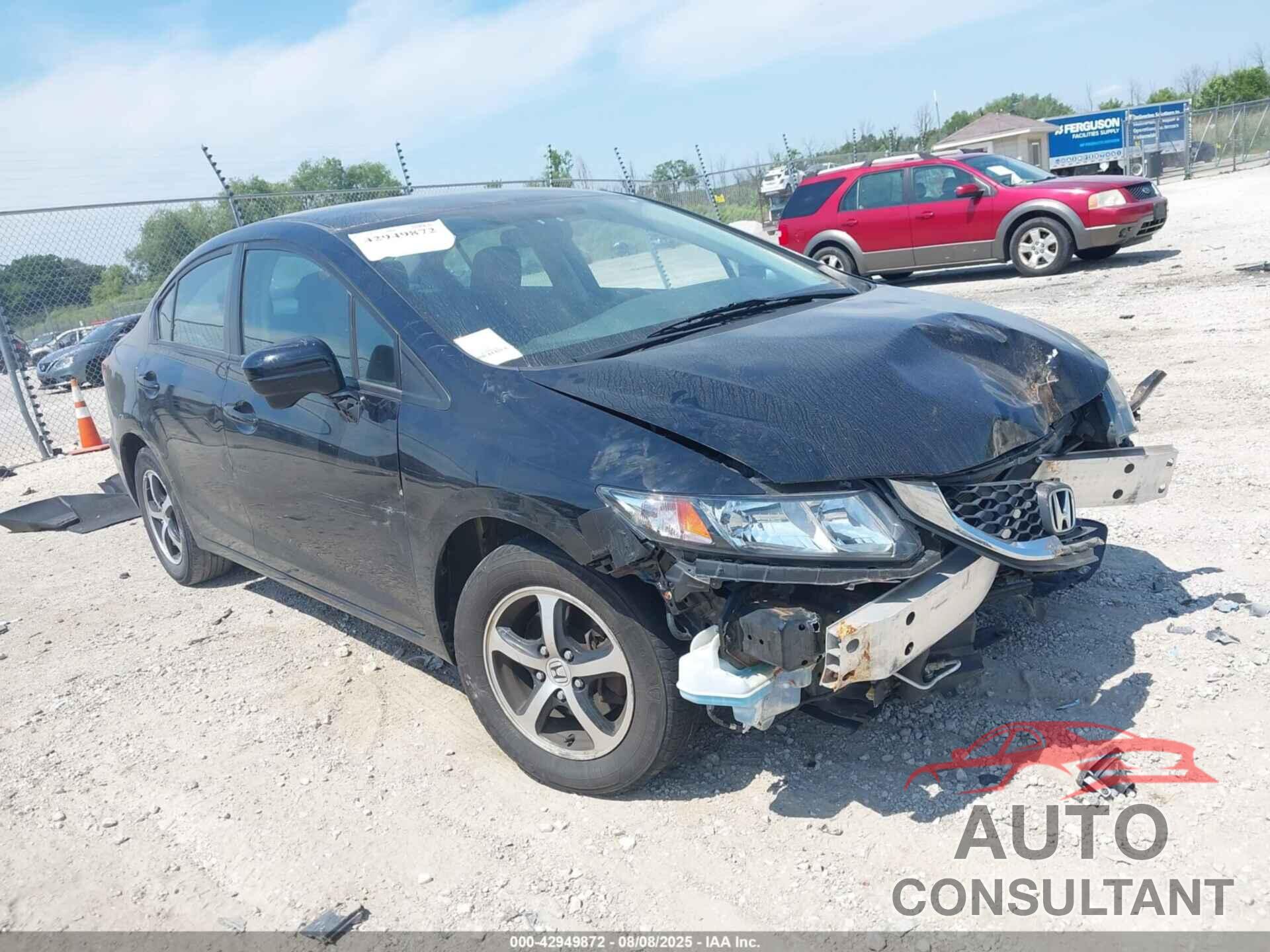 HONDA CIVIC 2015 - 19XFB2F76FE012917