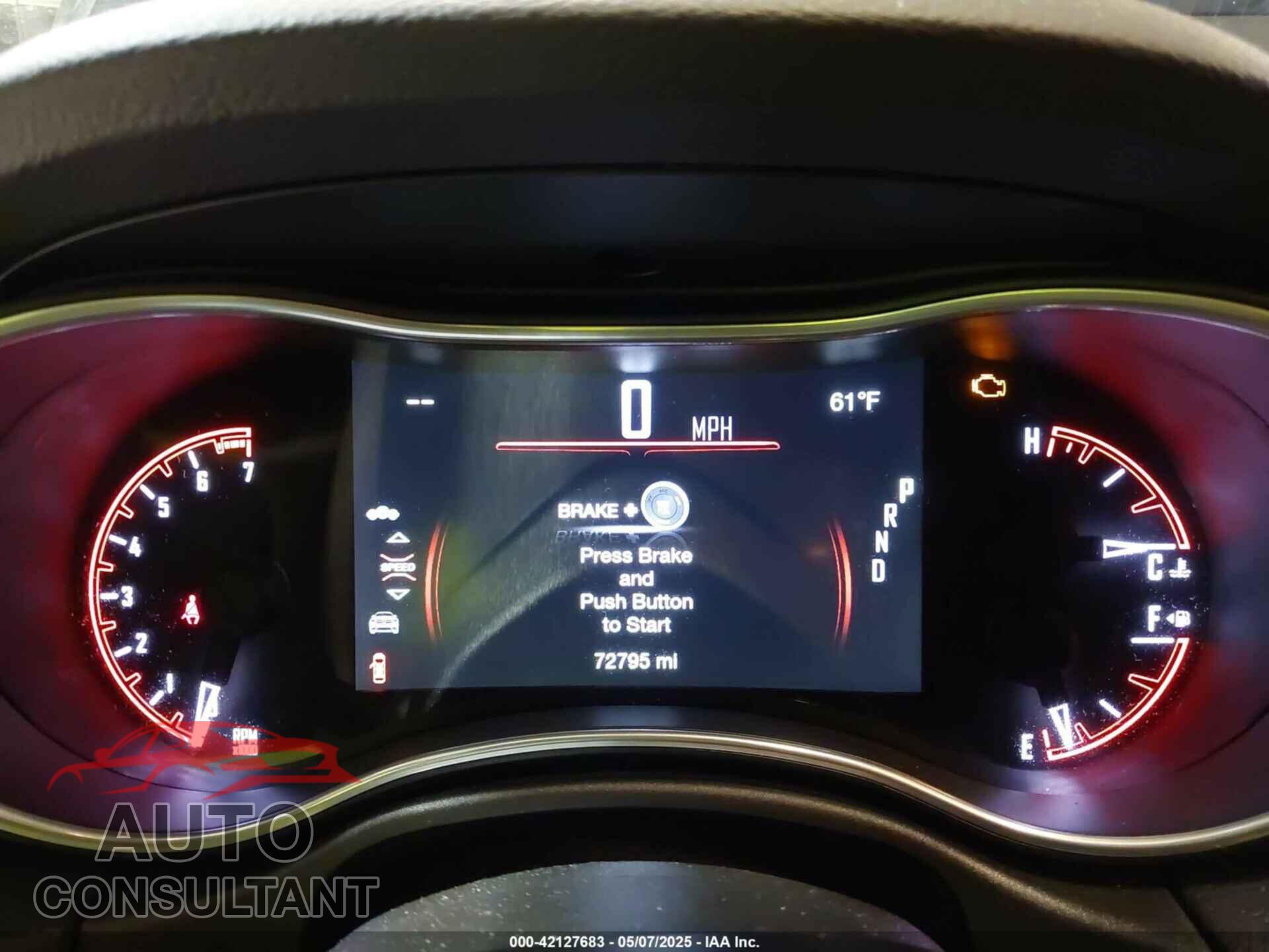 DODGE DURANGO 2020 - 1C4RDJAG1LC187684