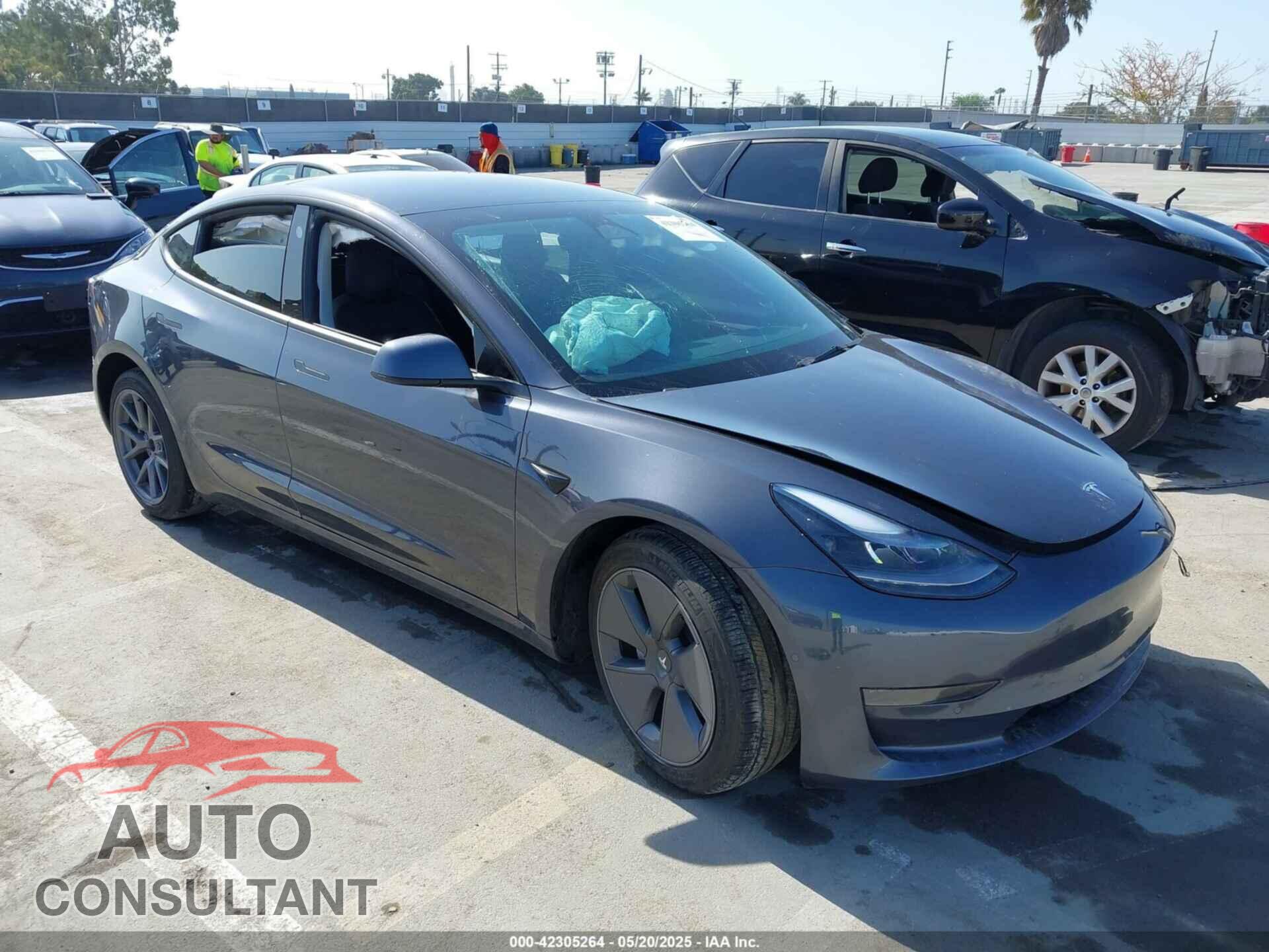 TESLA MODEL 3 2022 - 5YJ3E1EA9NF212412
