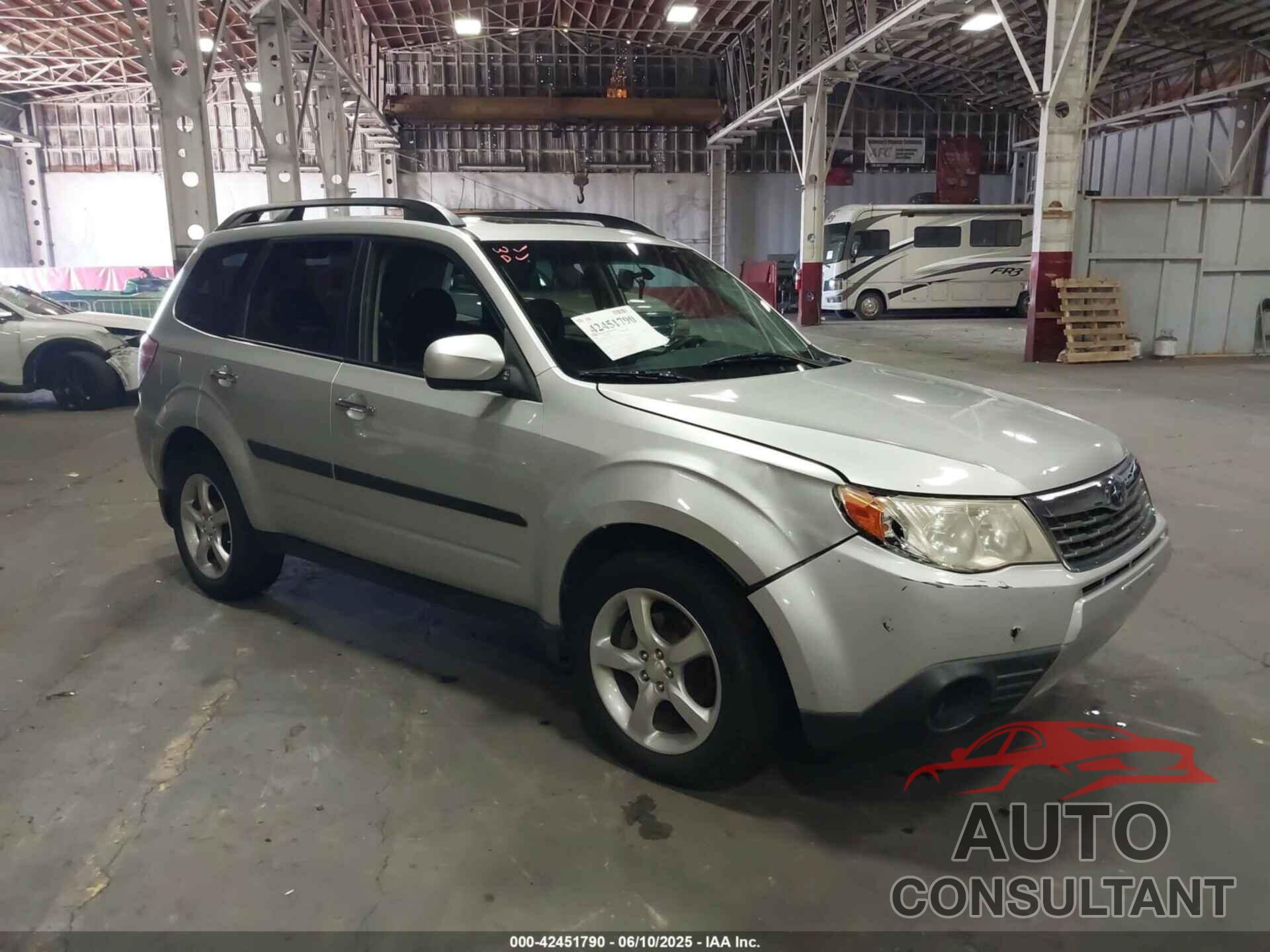 SUBARU FORESTER 2009 - JF2SH63669H778260