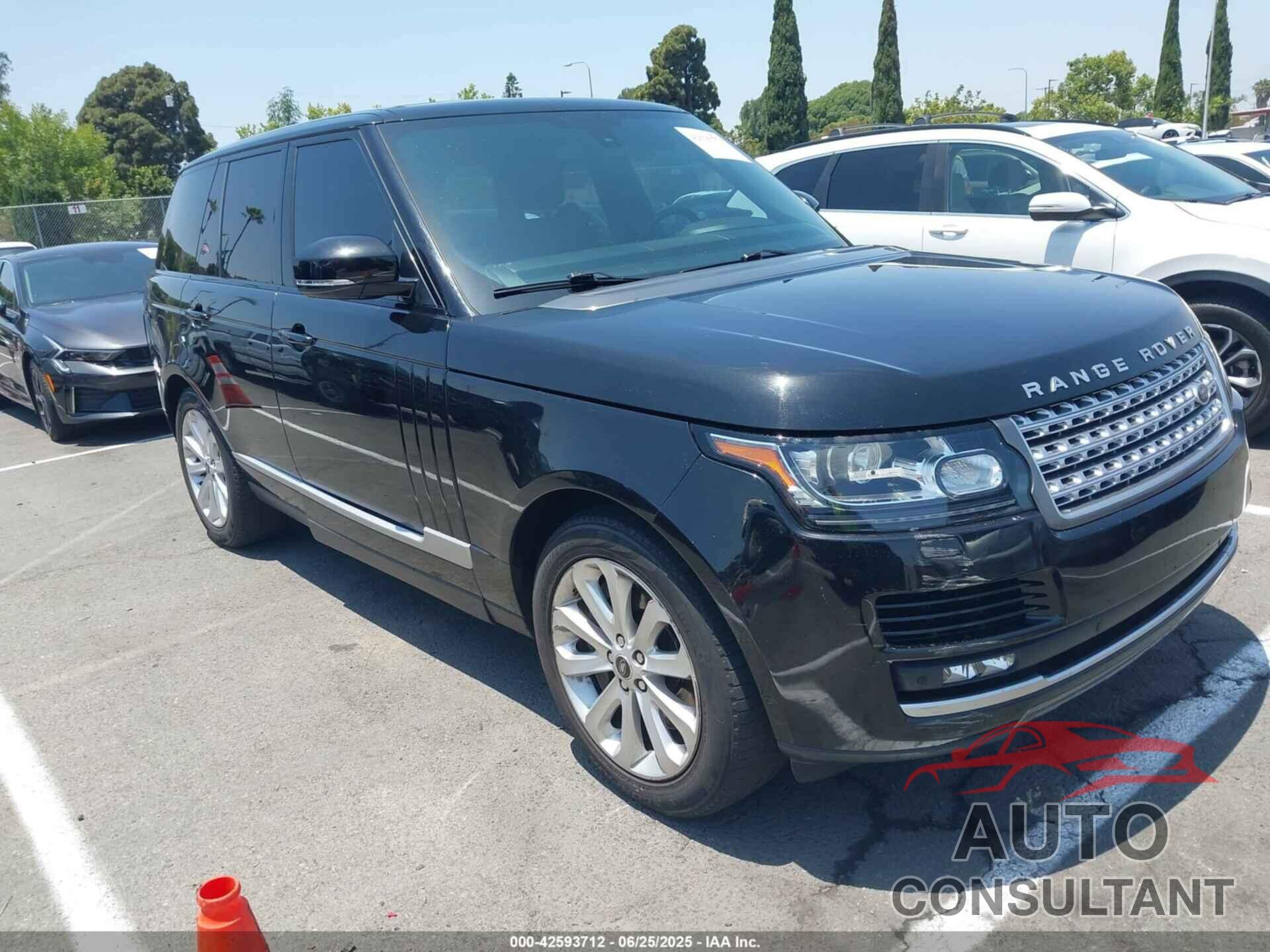 LAND ROVER RANGE ROVER 2013 - SALGS2DF1DA118926