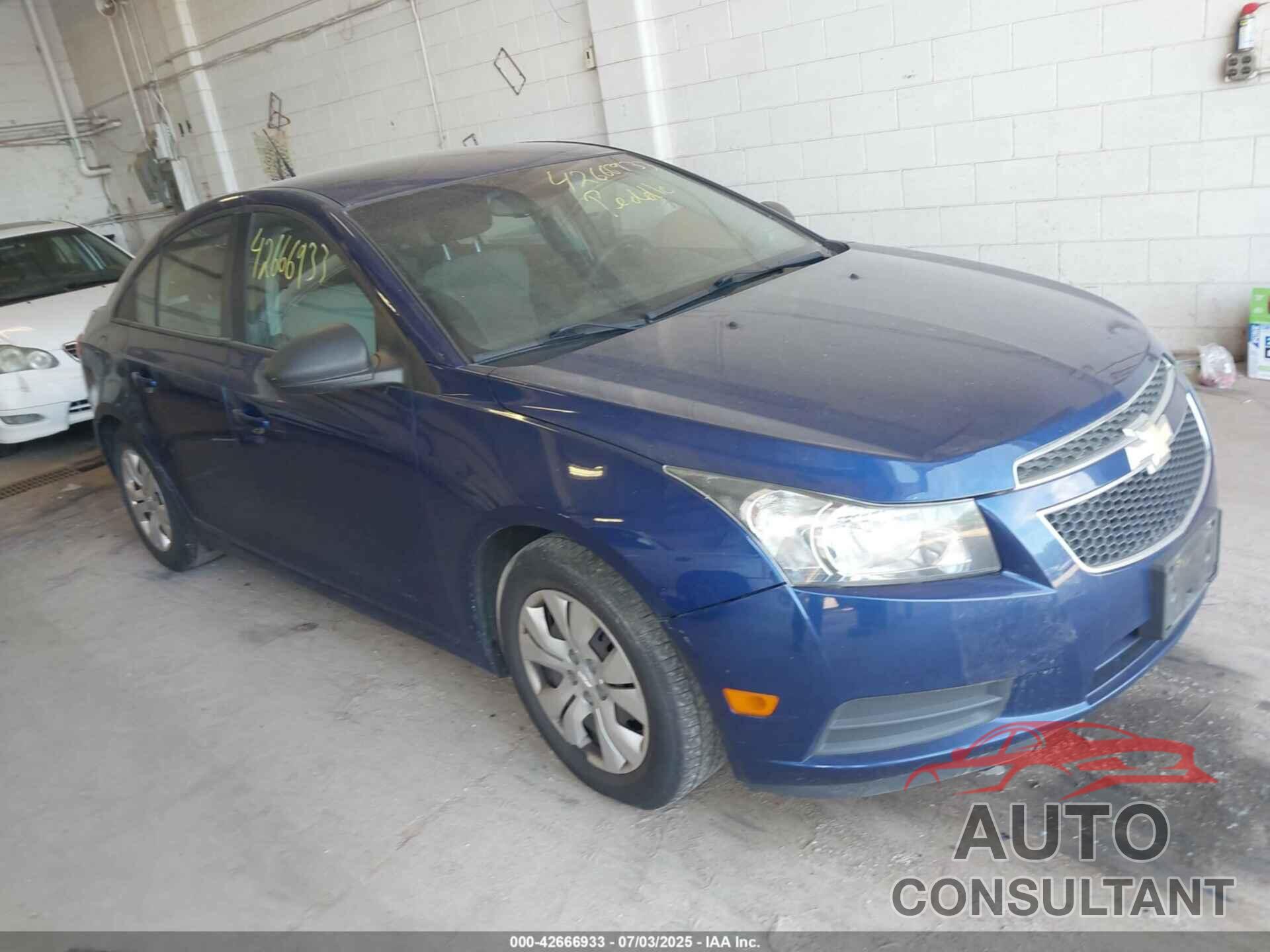CHEVROLET CRUZE 2013 - 1G1PA5SH1D7108712