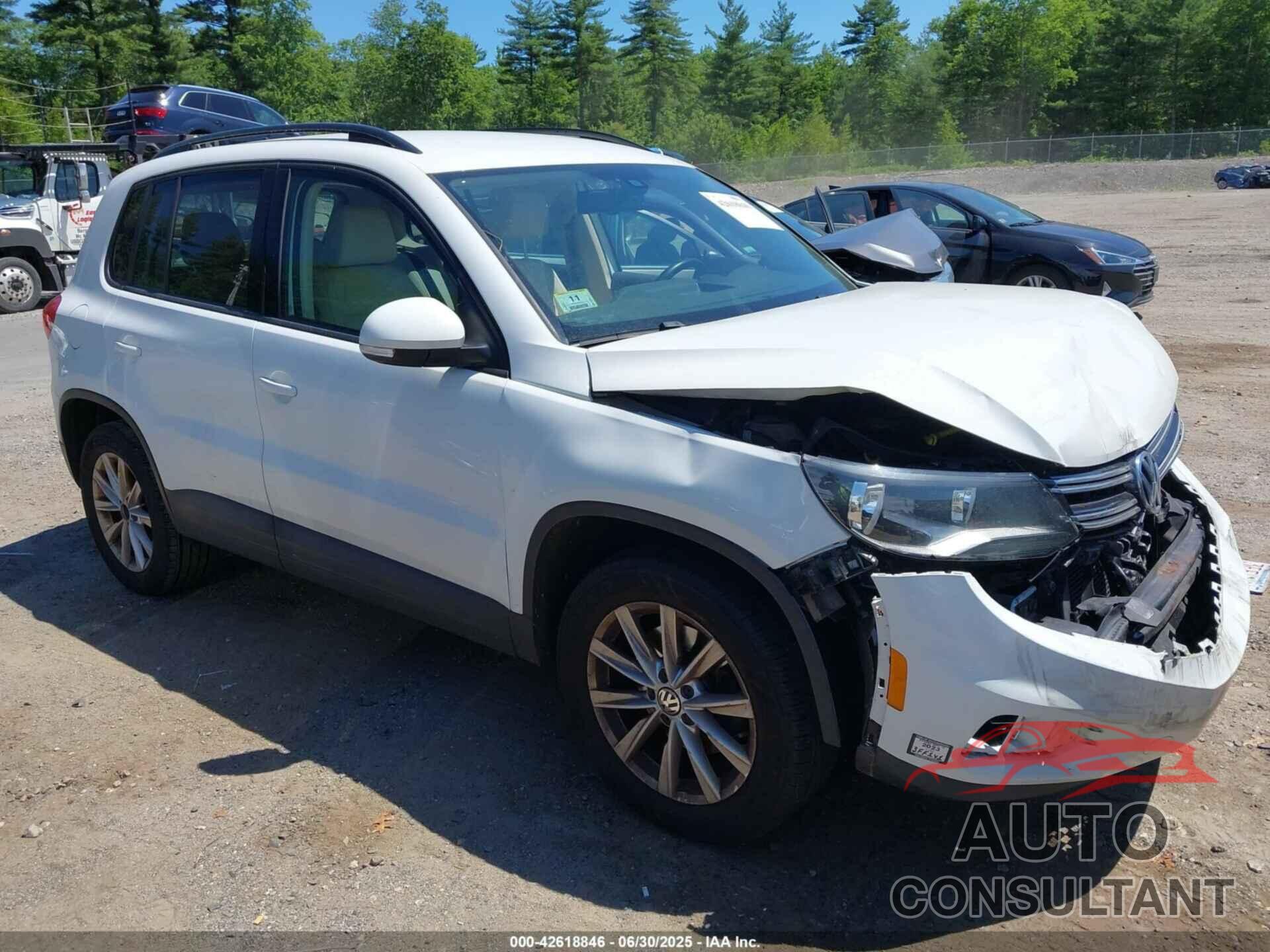 VOLKSWAGEN TIGUAN 2017 - WVGBV7AX1HW512806