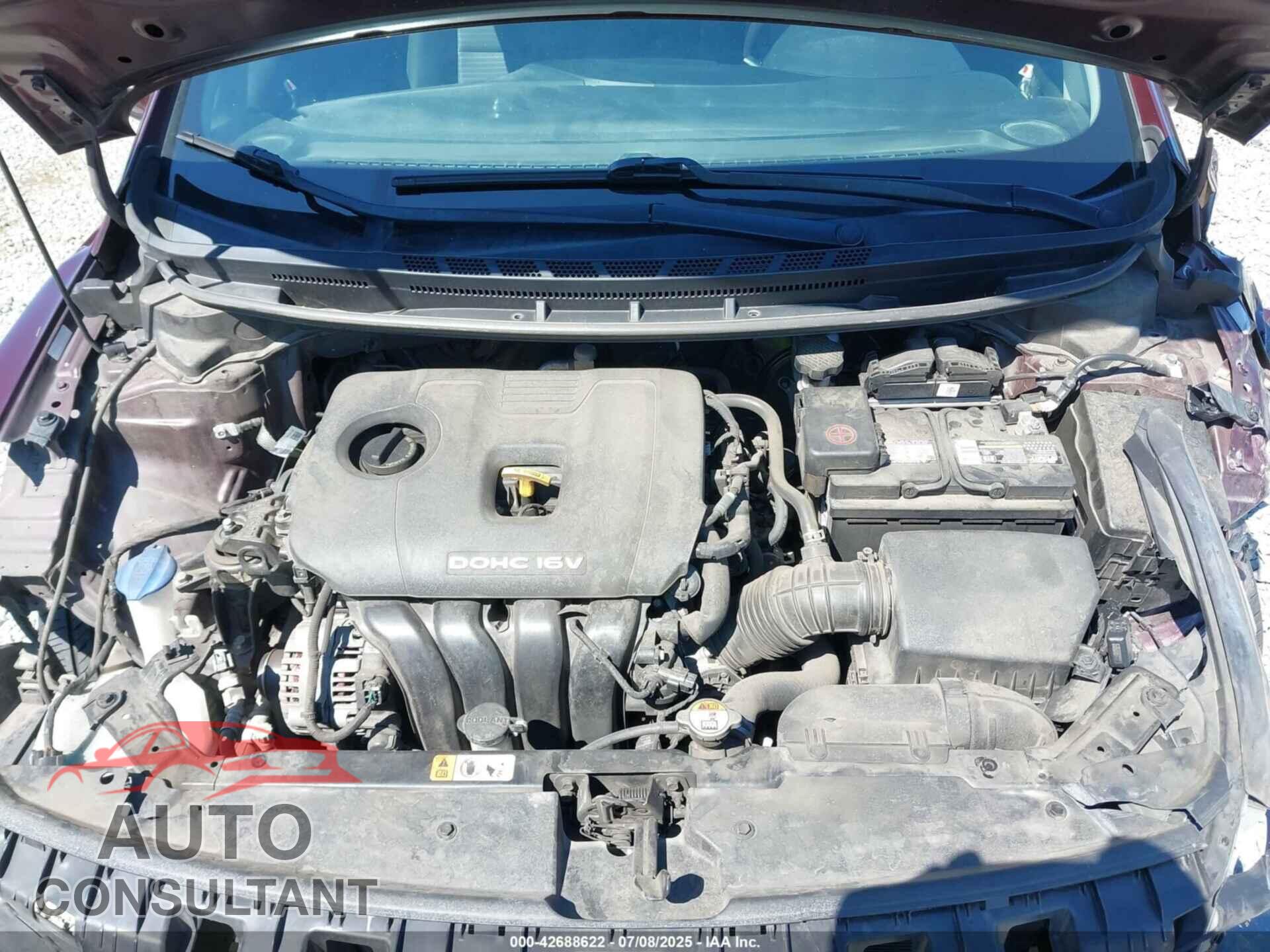 KIA FORTE 2017 - 3KPFL4A79HE124002