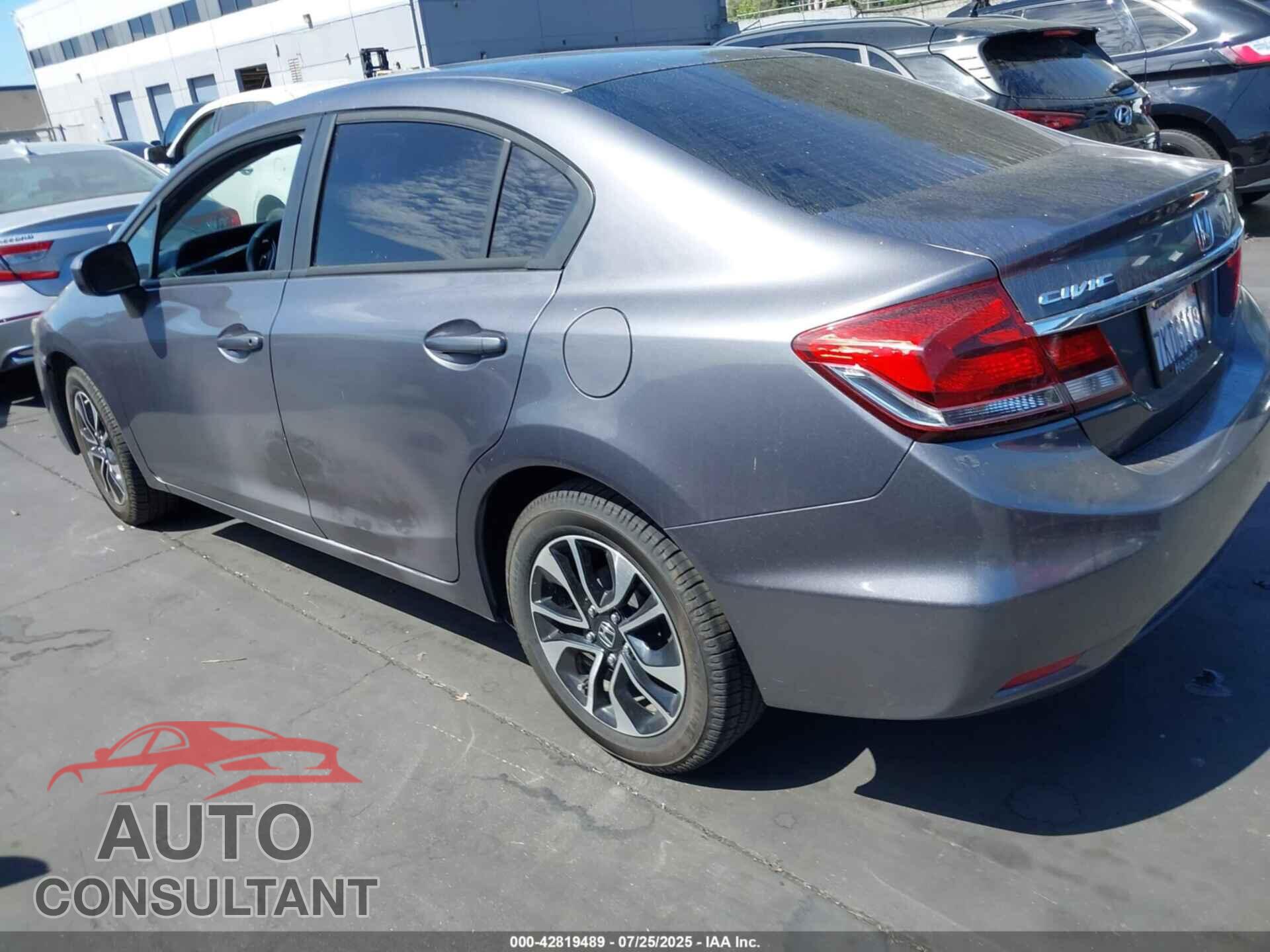 HONDA CIVIC 2015 - 19XFB2F50FE214313