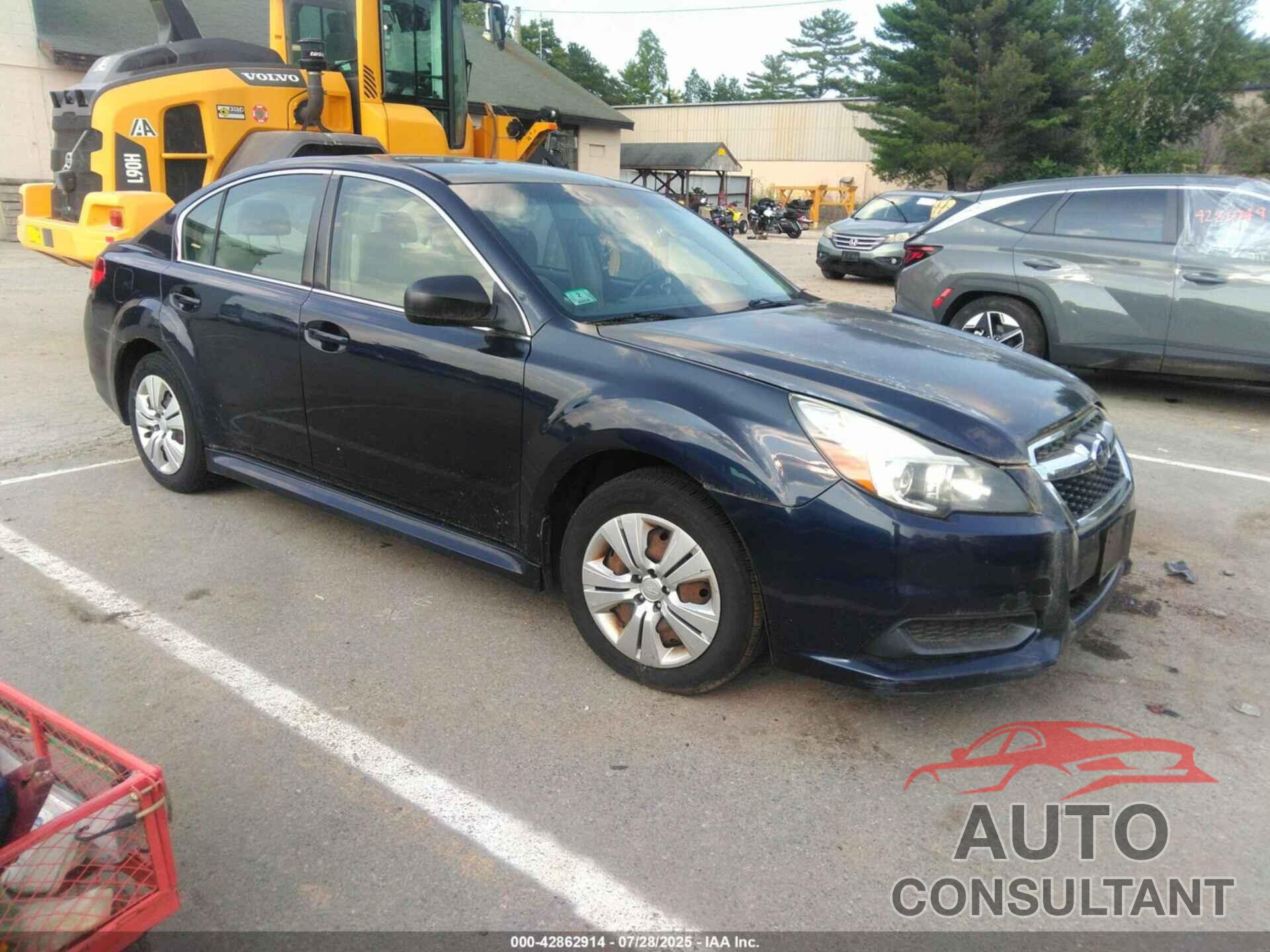 SUBARU LEGACY 2013 - 4S3BMBA62D3047174