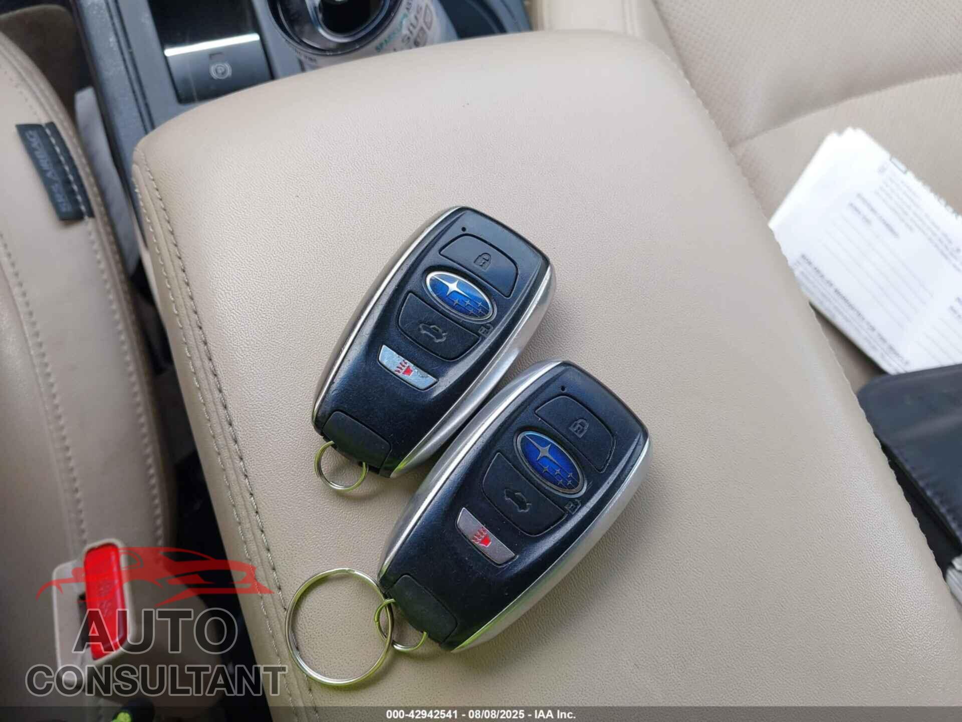 SUBARU OUTBACK 2015 - 4S4BSBLC8F3217092