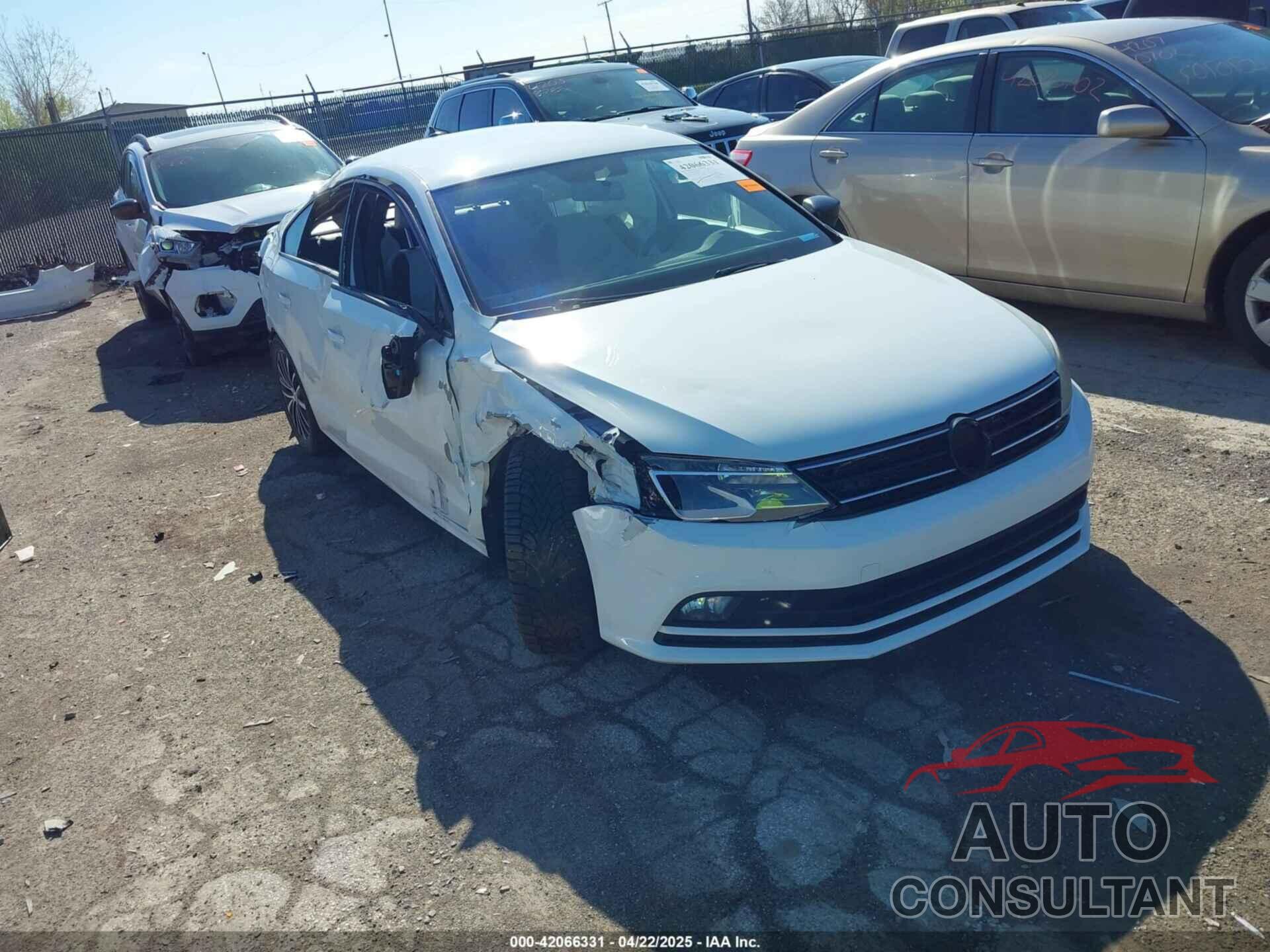 VOLKSWAGEN JETTA 2016 - 3VWD17AJ2GM305325