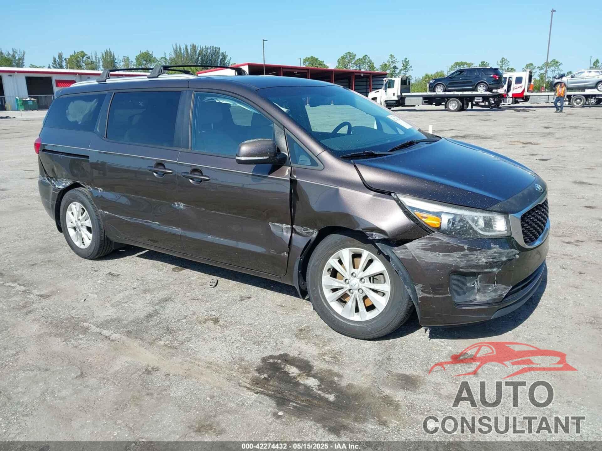 KIA SEDONA 2016 - KNDMB5C14G6194620