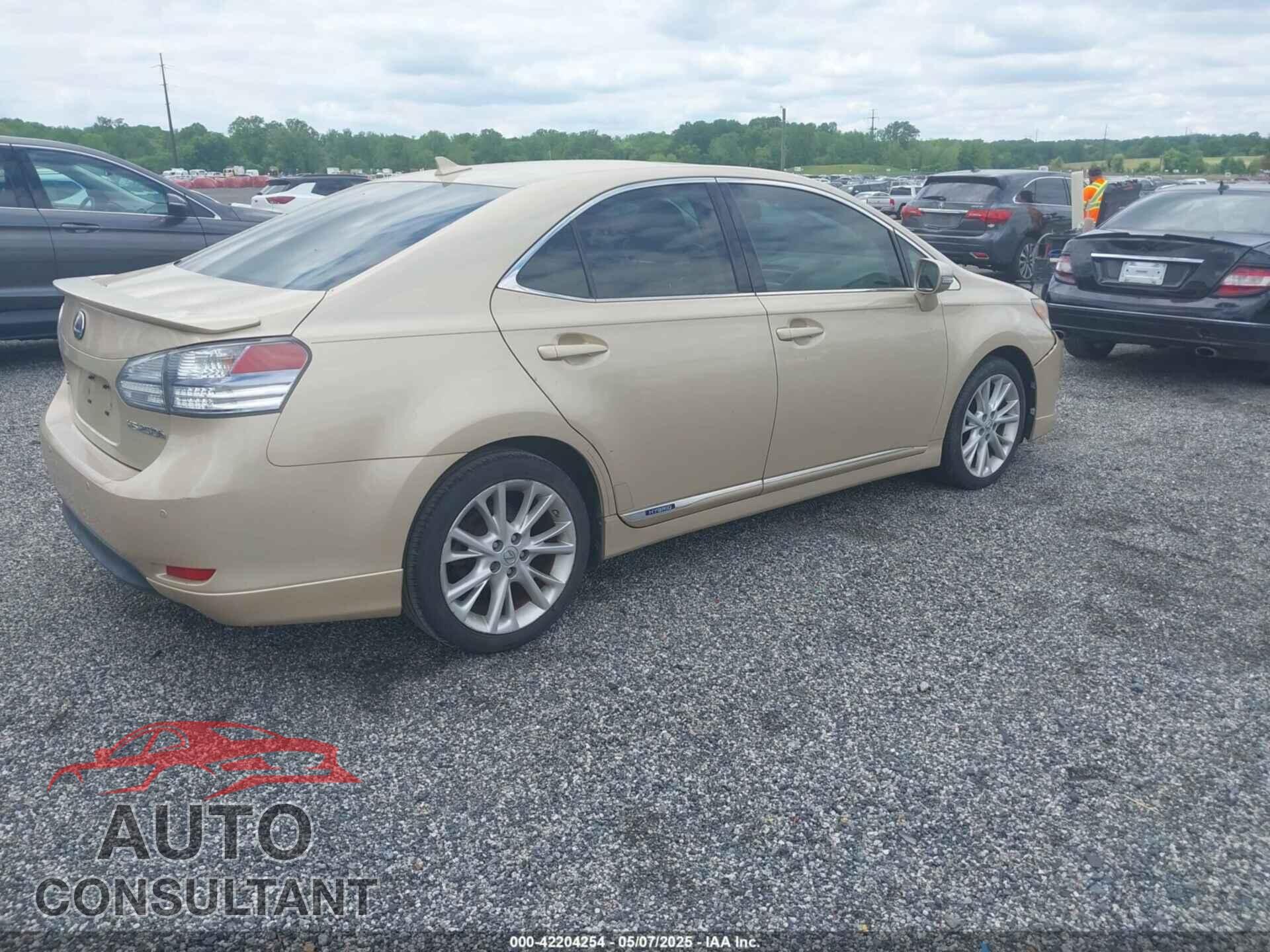 LEXUS HS 250H 2010 - JTHBB1BA1A2009101
