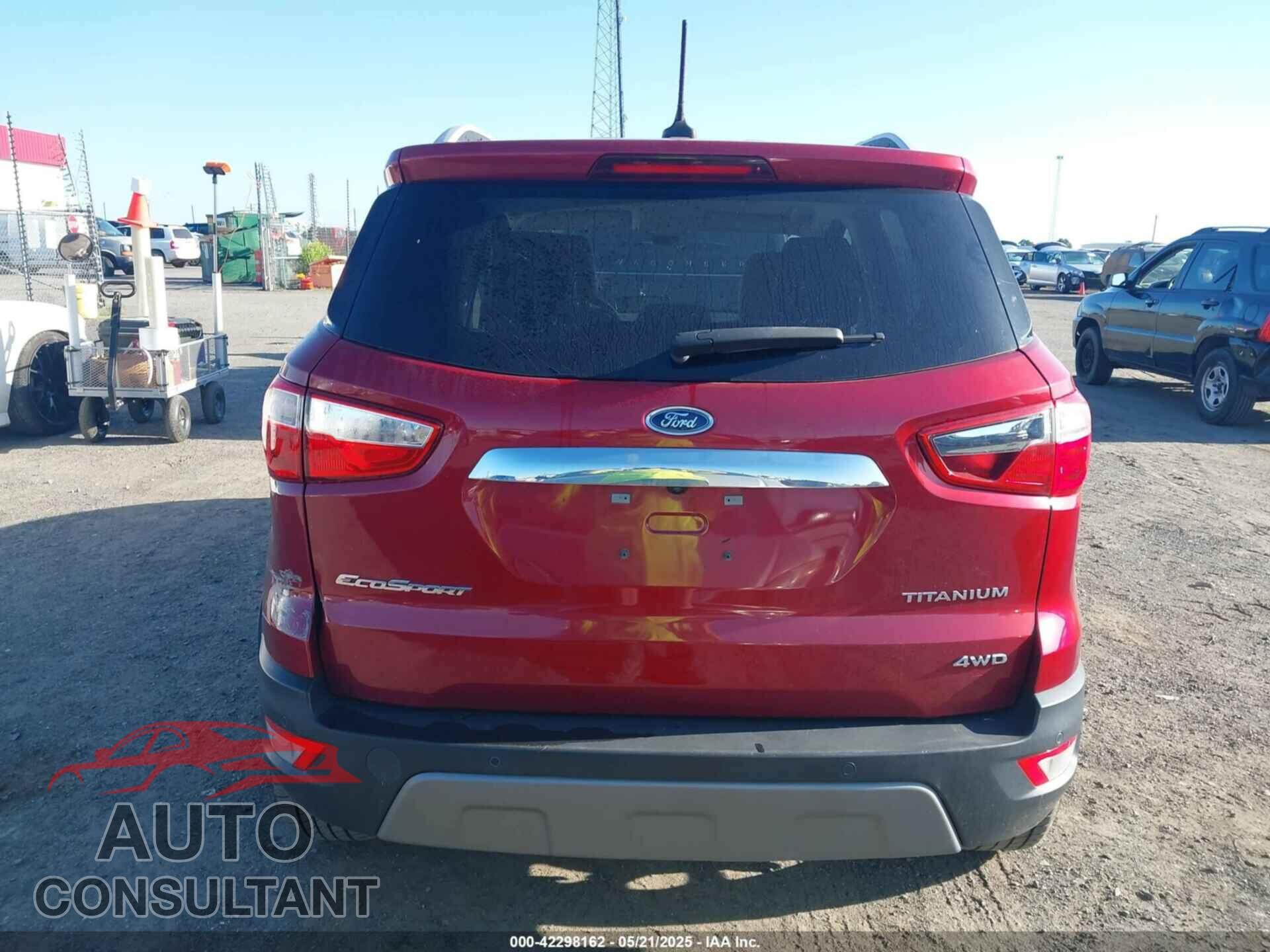 FORD ECOSPORT 2021 - MAJ6S3KL3MC436672