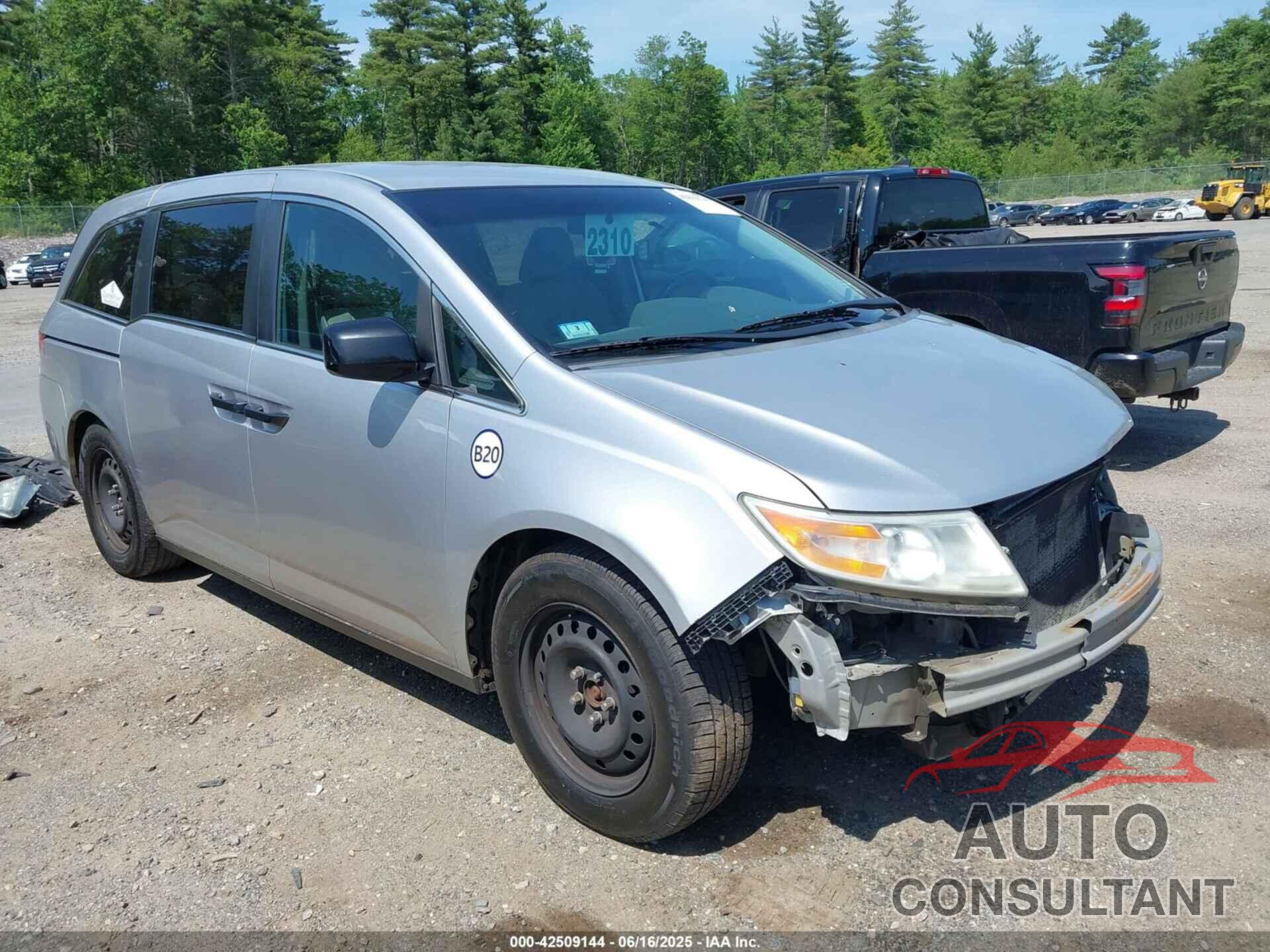 HONDA ODYSSEY 2013 - 5FNRL5H22DB078398