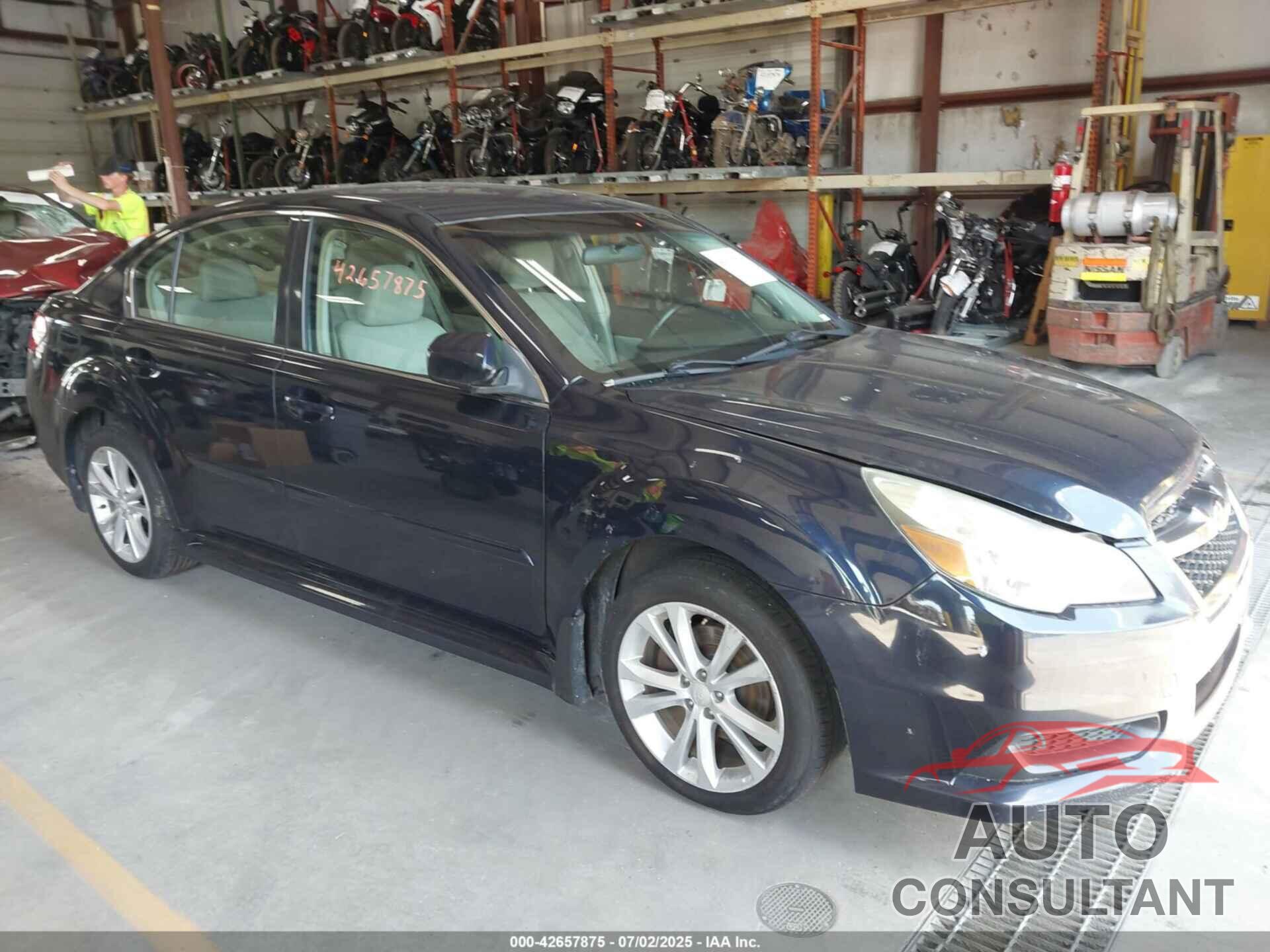 SUBARU LEGACY 2013 - 4S3BMBC61D3021355