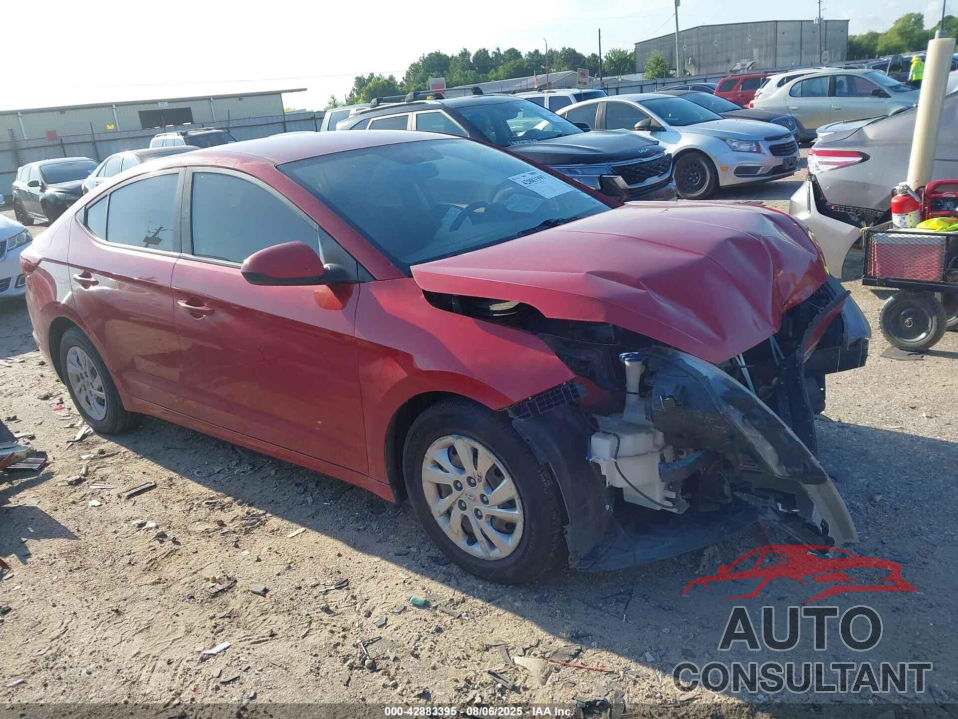 HYUNDAI ELANTRA 2019 - KMHD74LF3KU835618