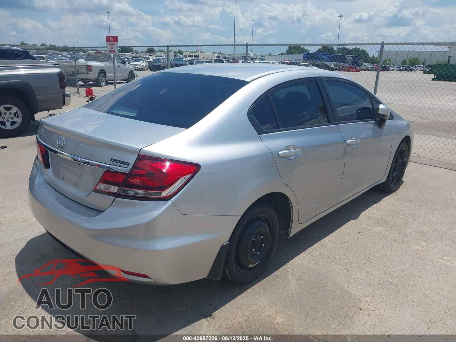 HONDA CIVIC 2014 - 19XFB2F5XEE021620