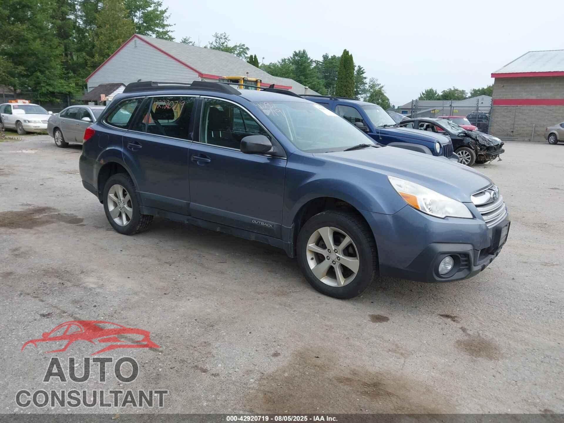 SUBARU OUTBACK 2014 - 4S4BRBAC5E3303375